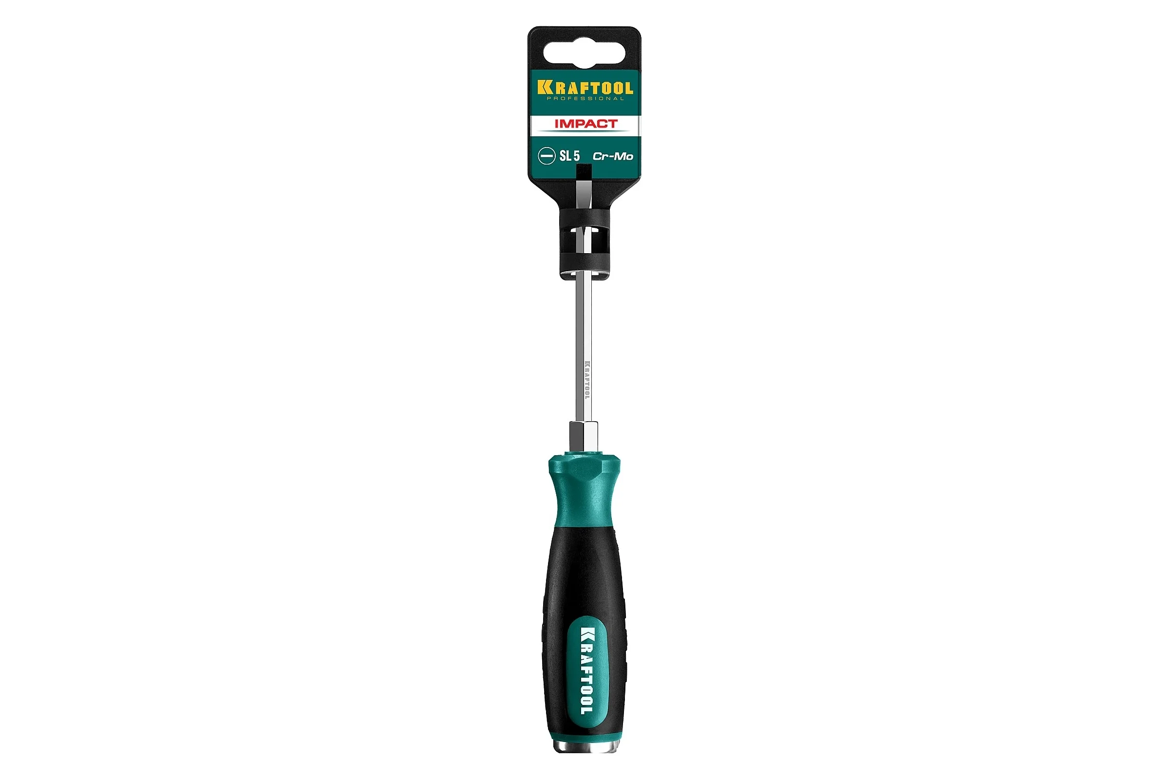 Ударная отвертка KRAFTOOL Impact стержень из CrMo стали 250033-5
