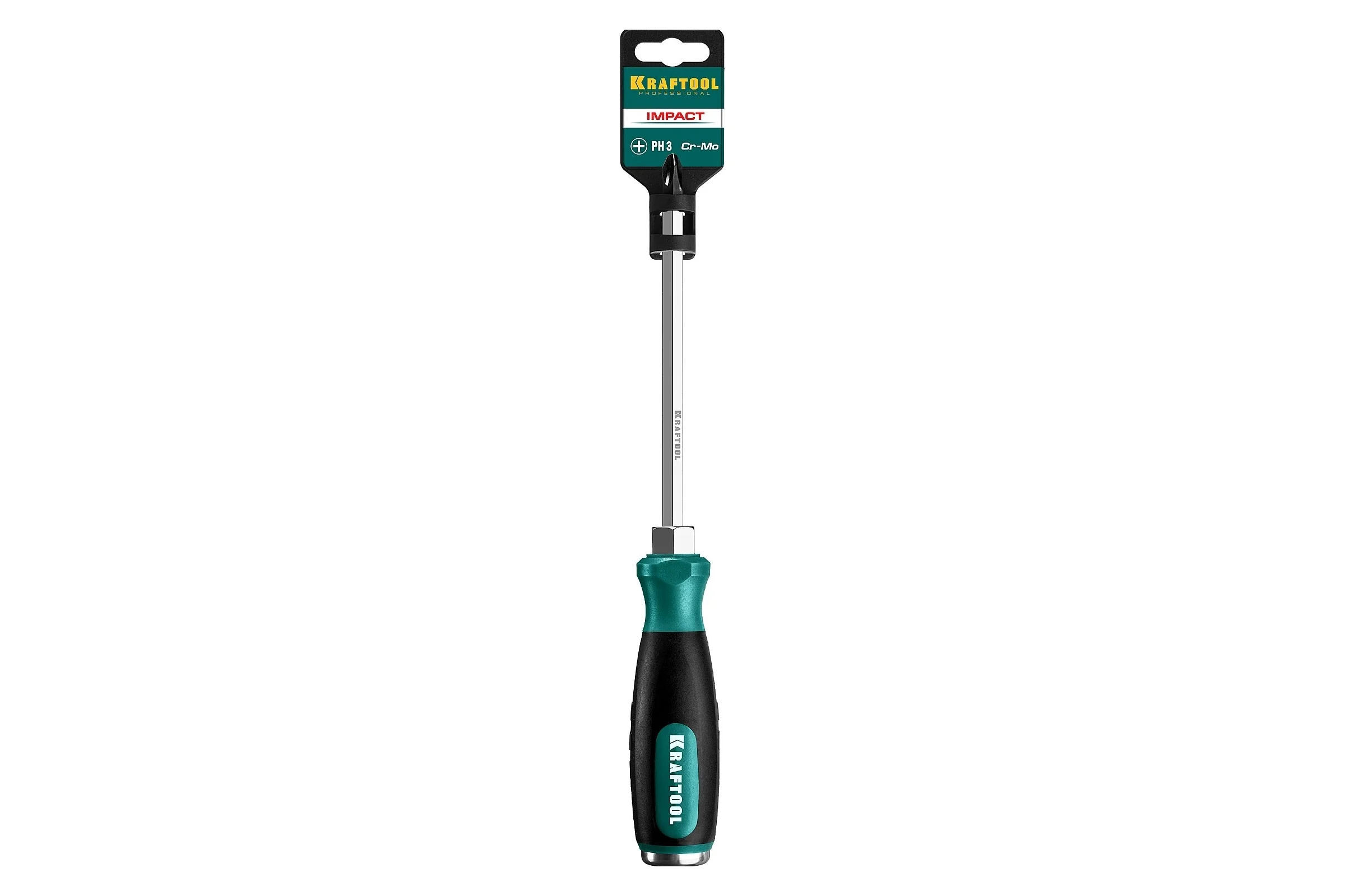 Ударная отвертка KRAFTOOL Impact, стержень из CrMo стали, 250034-3