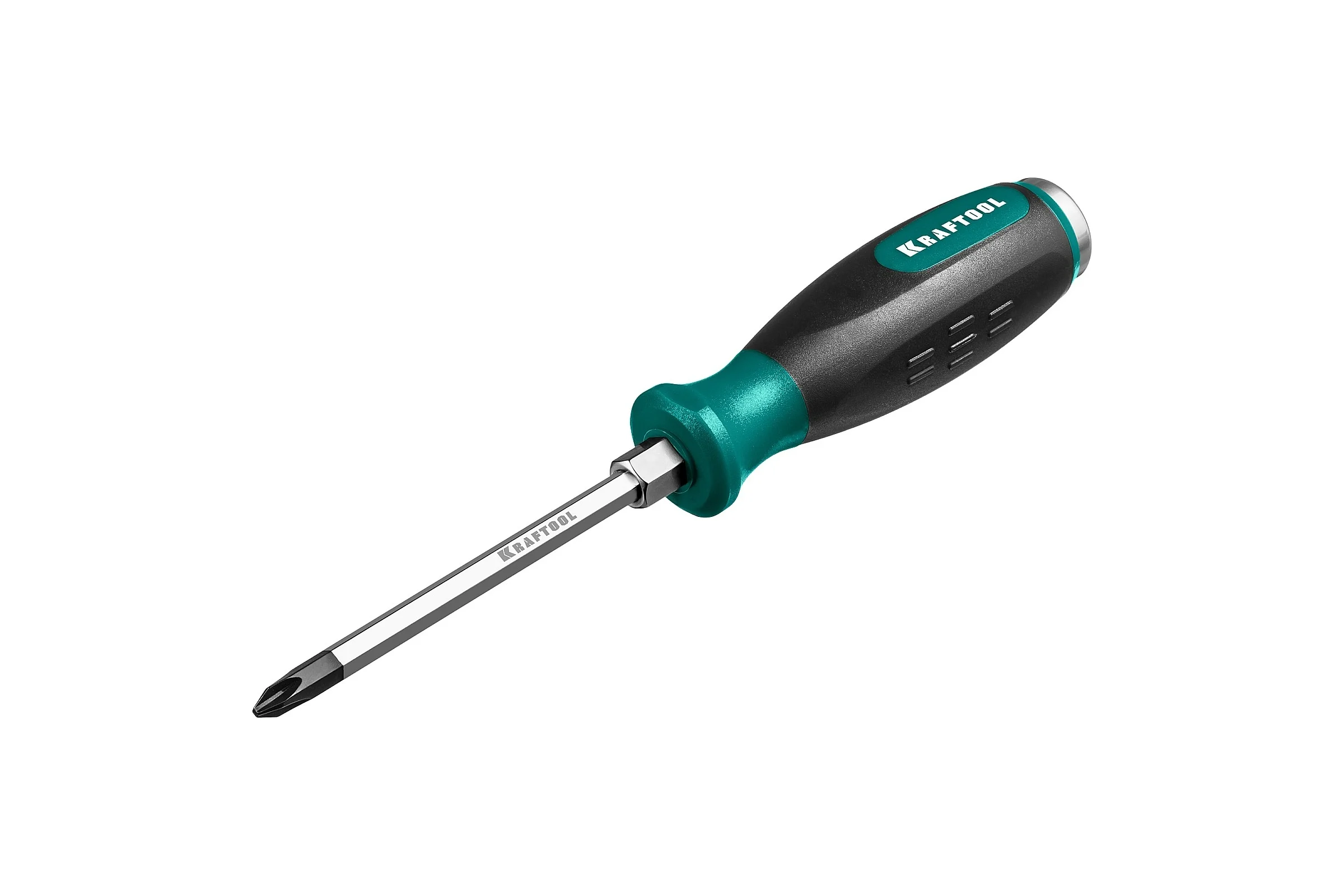 Ударная отвертка KRAFTOOL Impact PH 2 , сквозной стержень из Cr-Mo стали, 250034-2