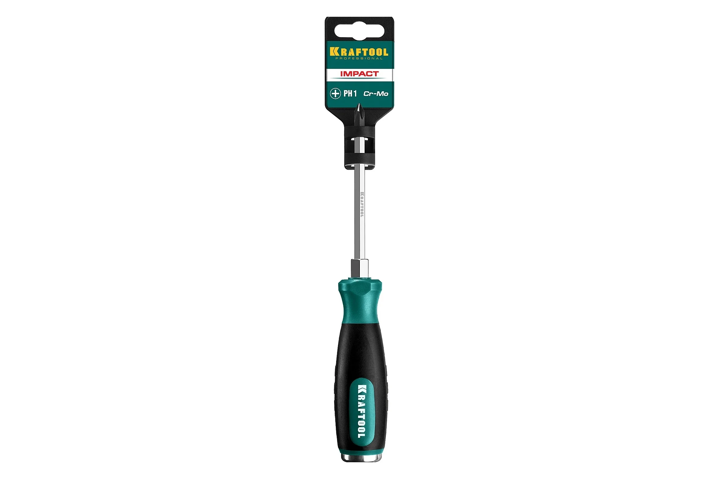 Ударная отвертка KRAFTOOL Impact стержень из CrMo стали, 250034-1