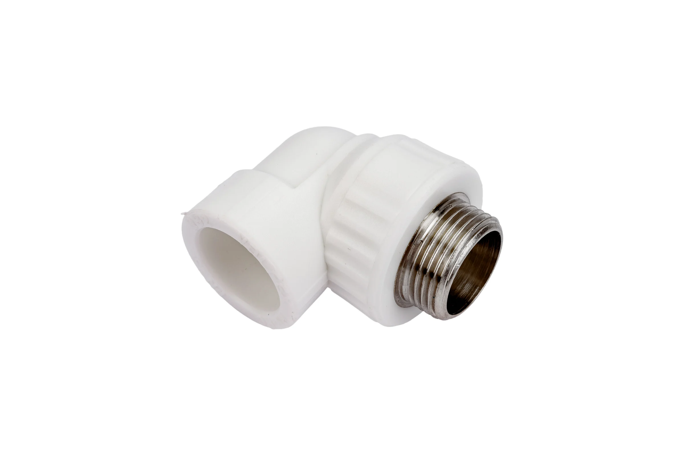 Комбинированный угольник VALFEX PP-R белый, 32х1 дюйма НР 10126032 127-0597