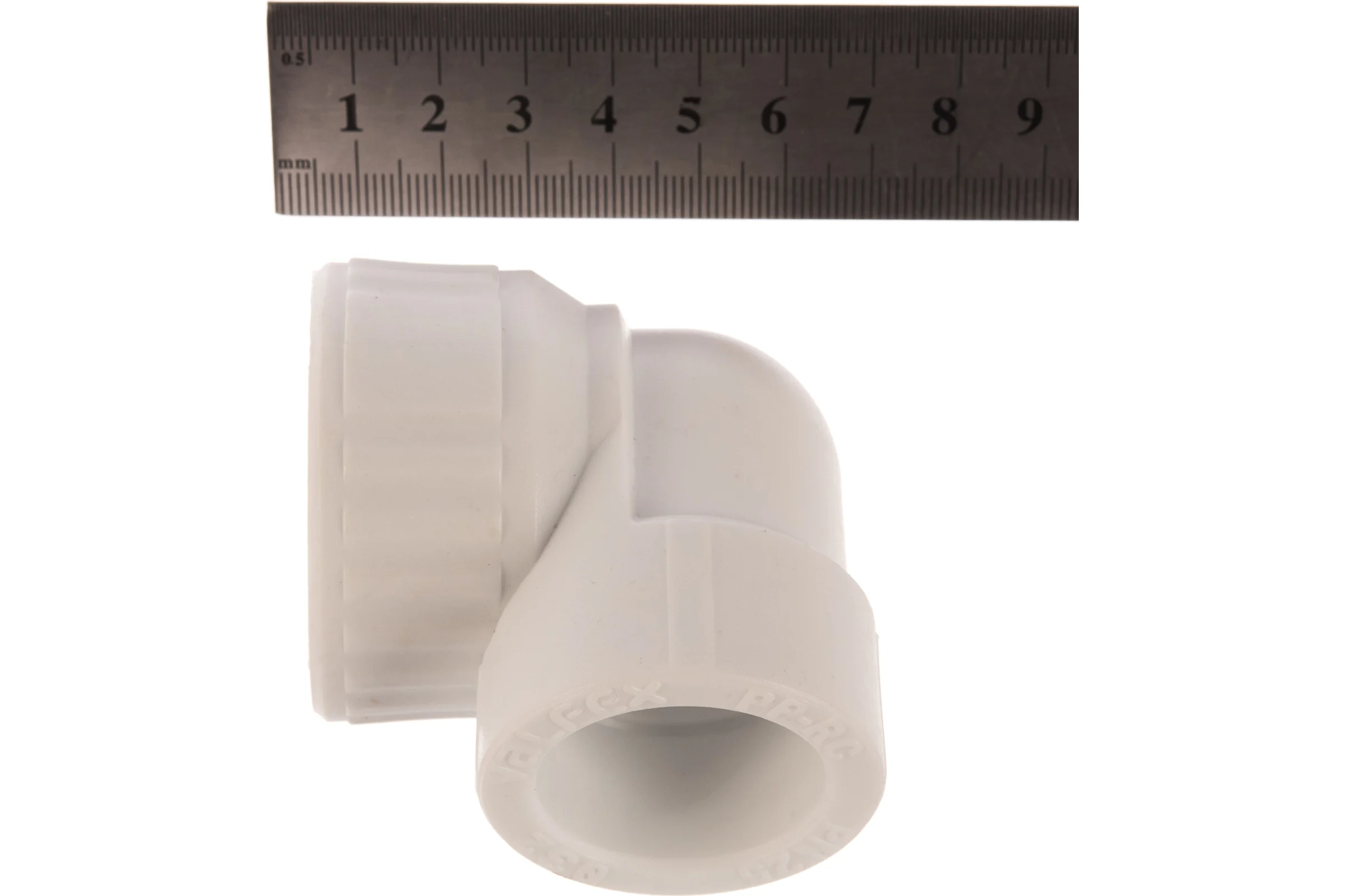 Комбинированный угольник VALFEX PP-R белый, 32х3/4 дюйма ВР 10125132 127-0590