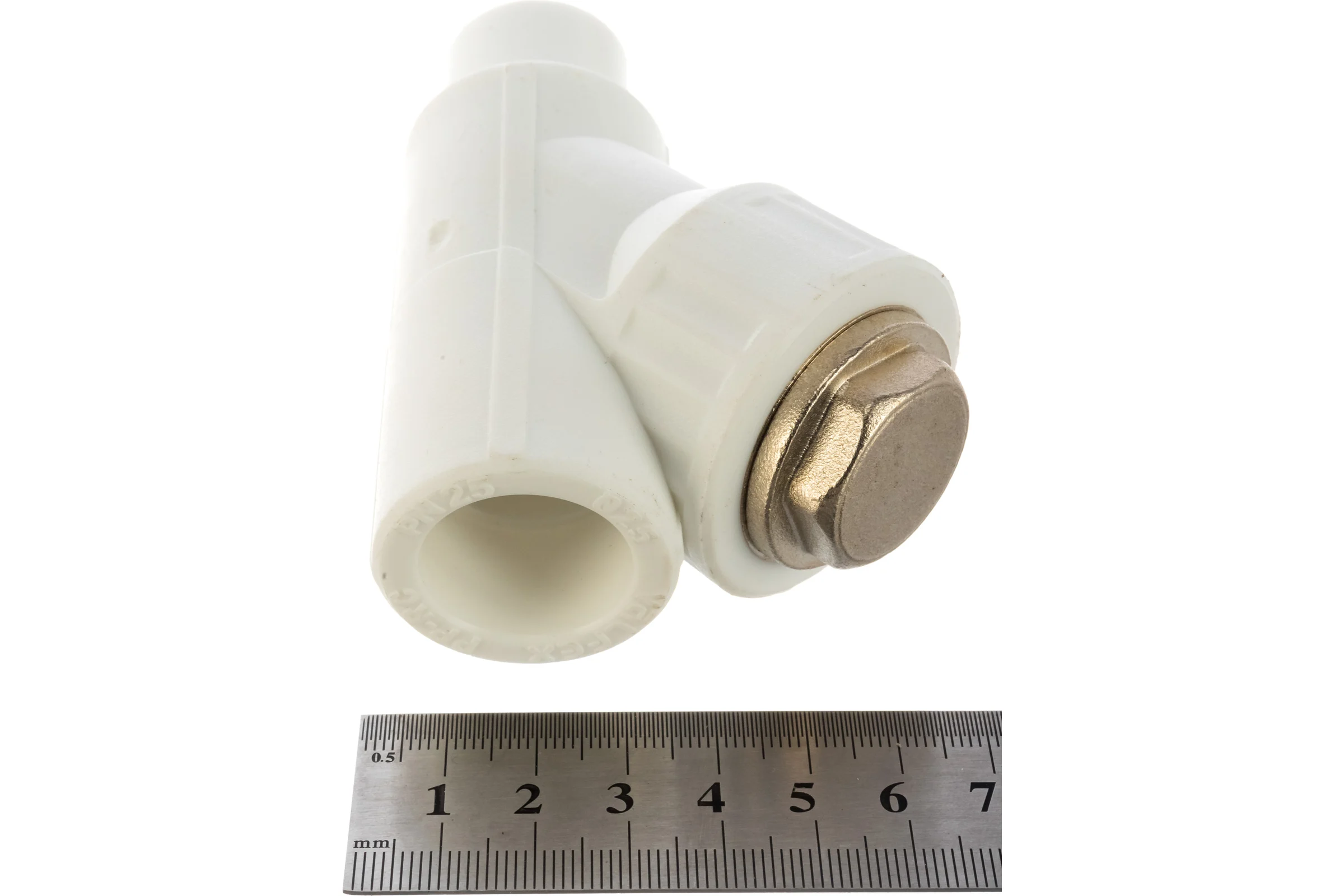 Сетчатый фильтр VALFEX PP-R белый, 25х45°, вн/нр пайка 10142025 036-0620