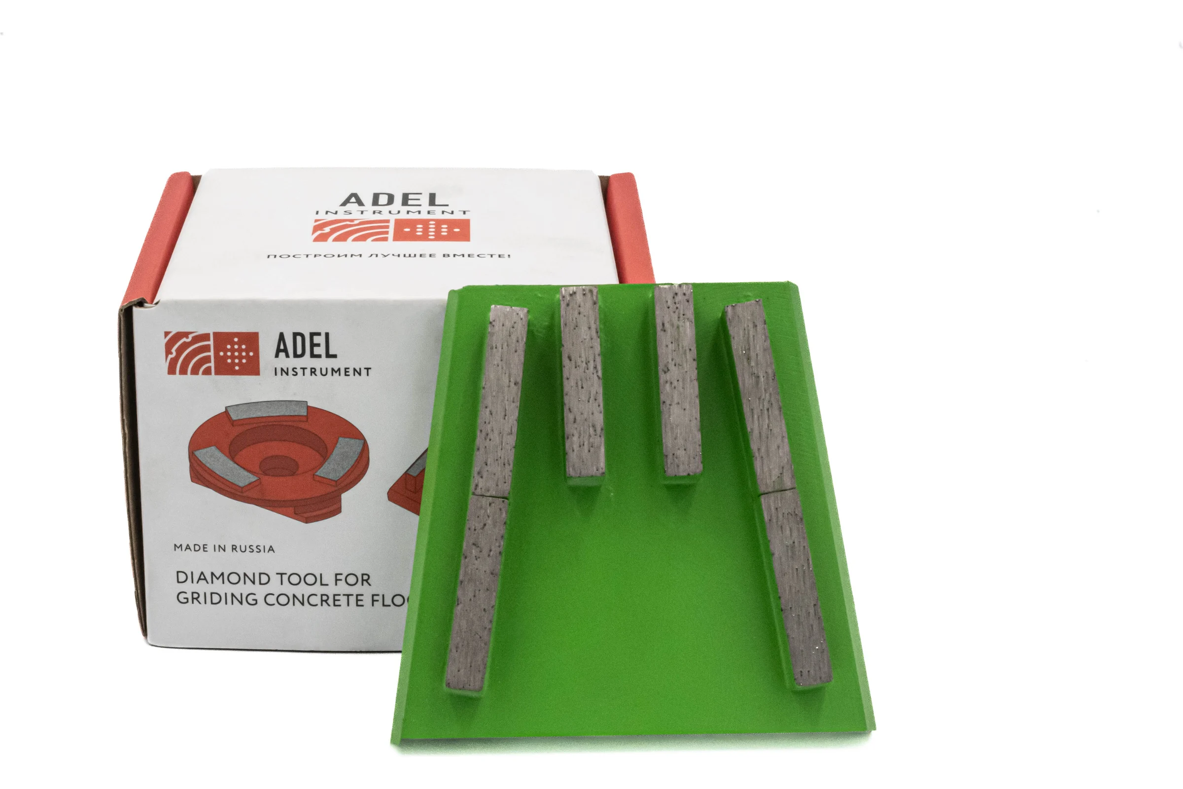Франкфурт алмазный GFB0 40x8x10 мм, R/6 (30 grit) Adel Instrument AI-1605010101