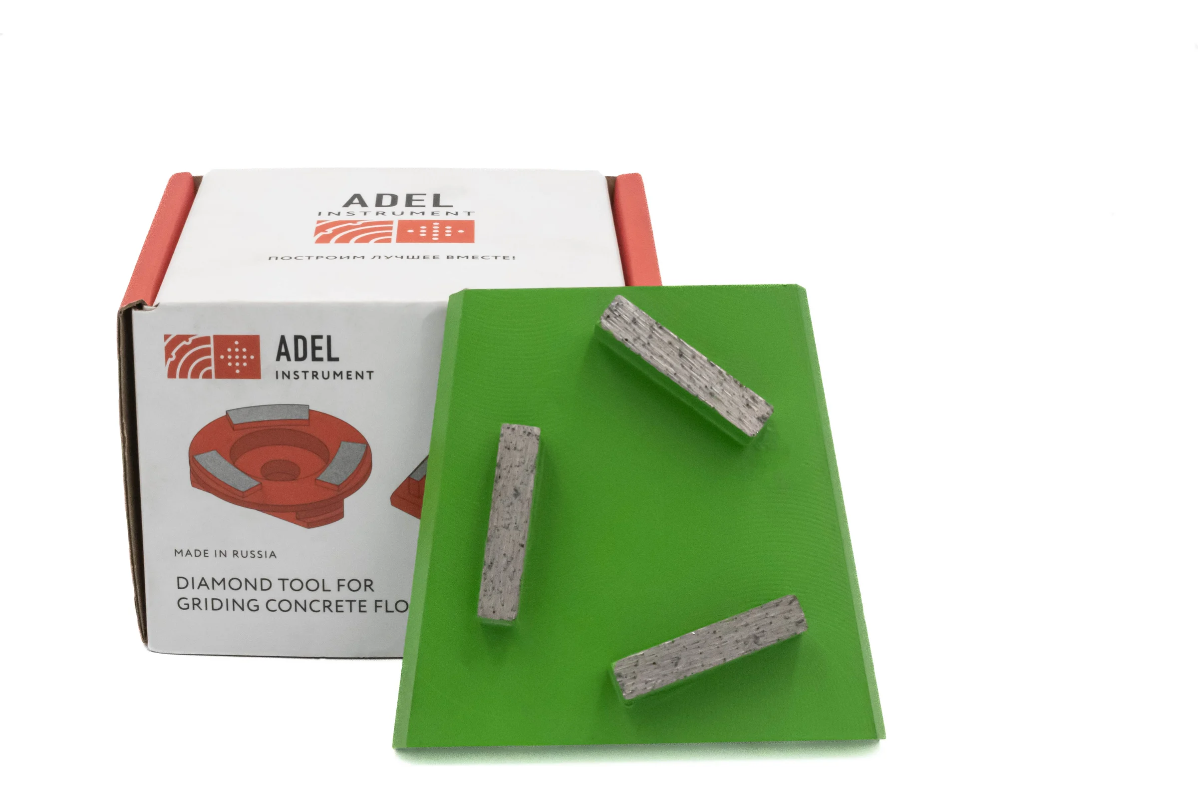 Франкфурт алмазный GFB0 40x8x10 мм, R/3, (30 grit) Adel Instrument AI-1605010301