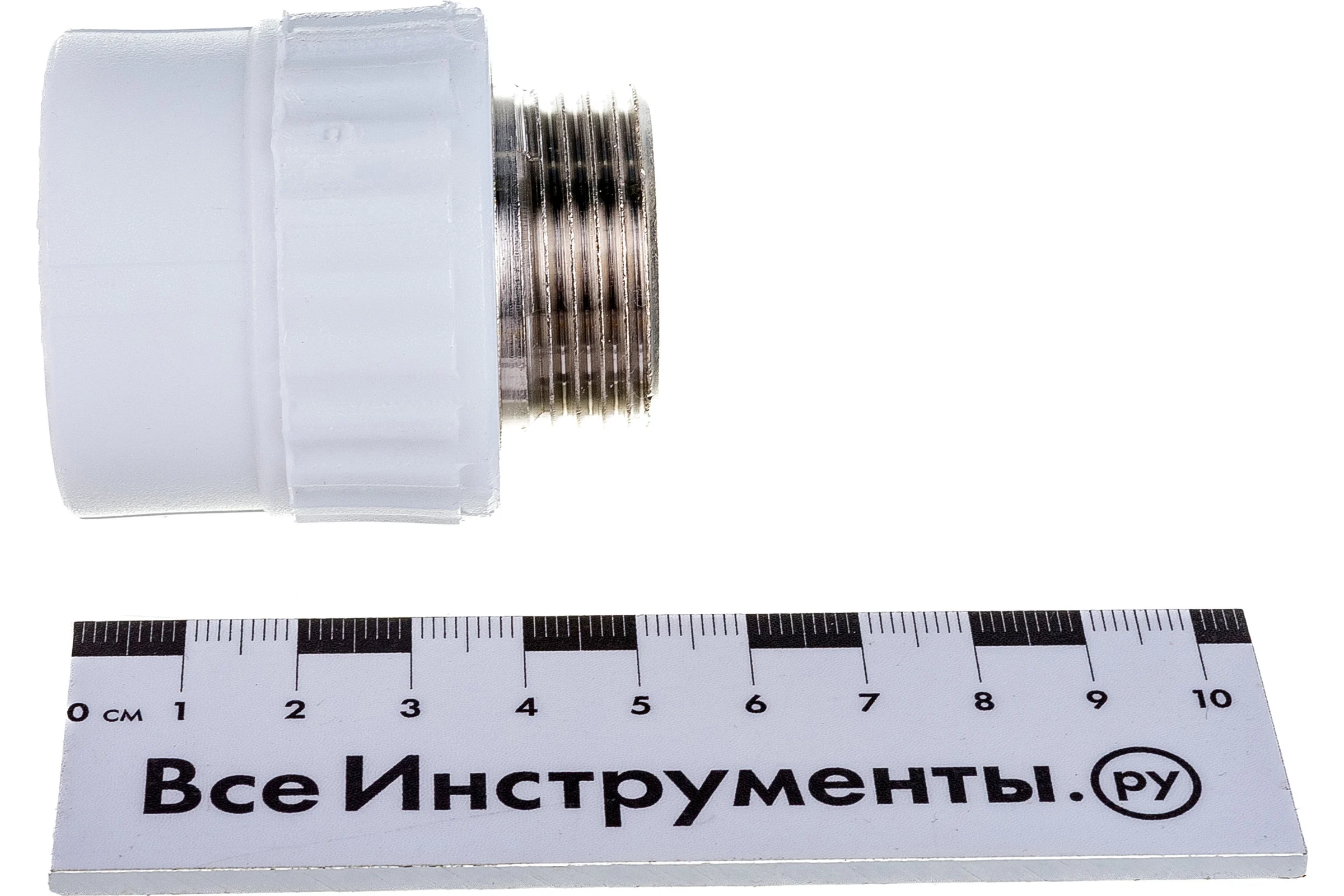 Комбинированная муфта VALFEX PP-R белая, 32х1 дюйма НР 10130032 127-0243