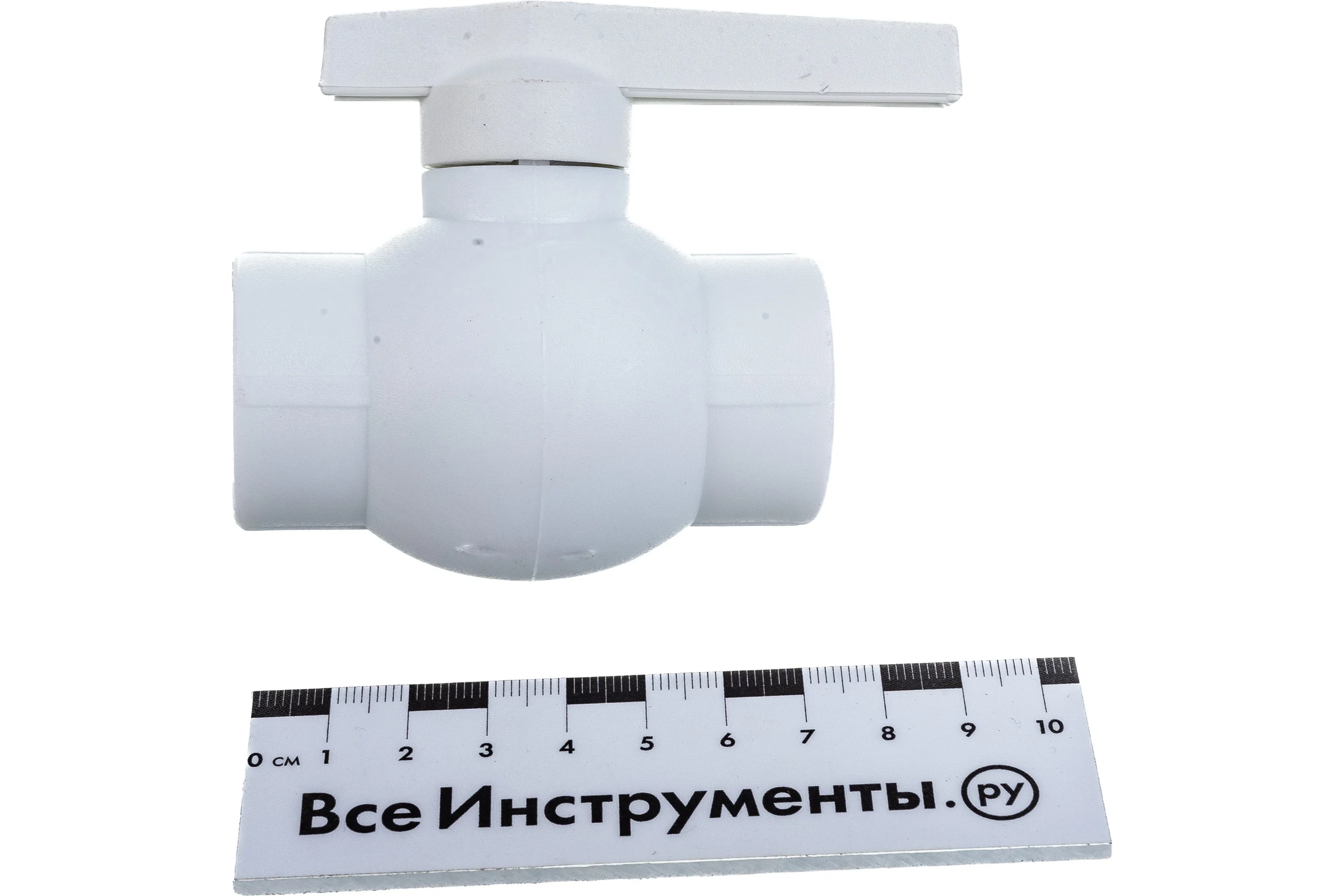 Шаровый кран VALFEX PP-R белый, 25 мм 10144025 007-7664