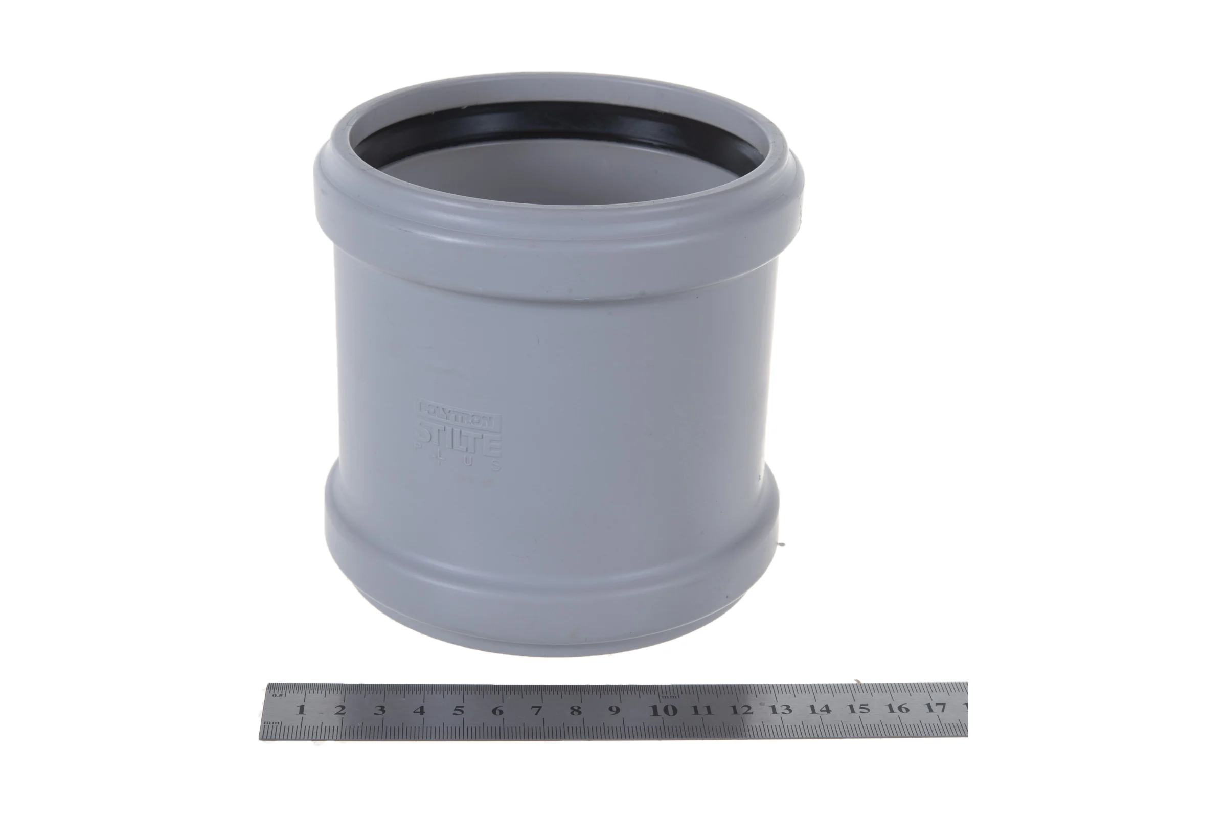 Двухраструбная муфта PRO AQUA STILTE PLUS 110 мм STPL30110