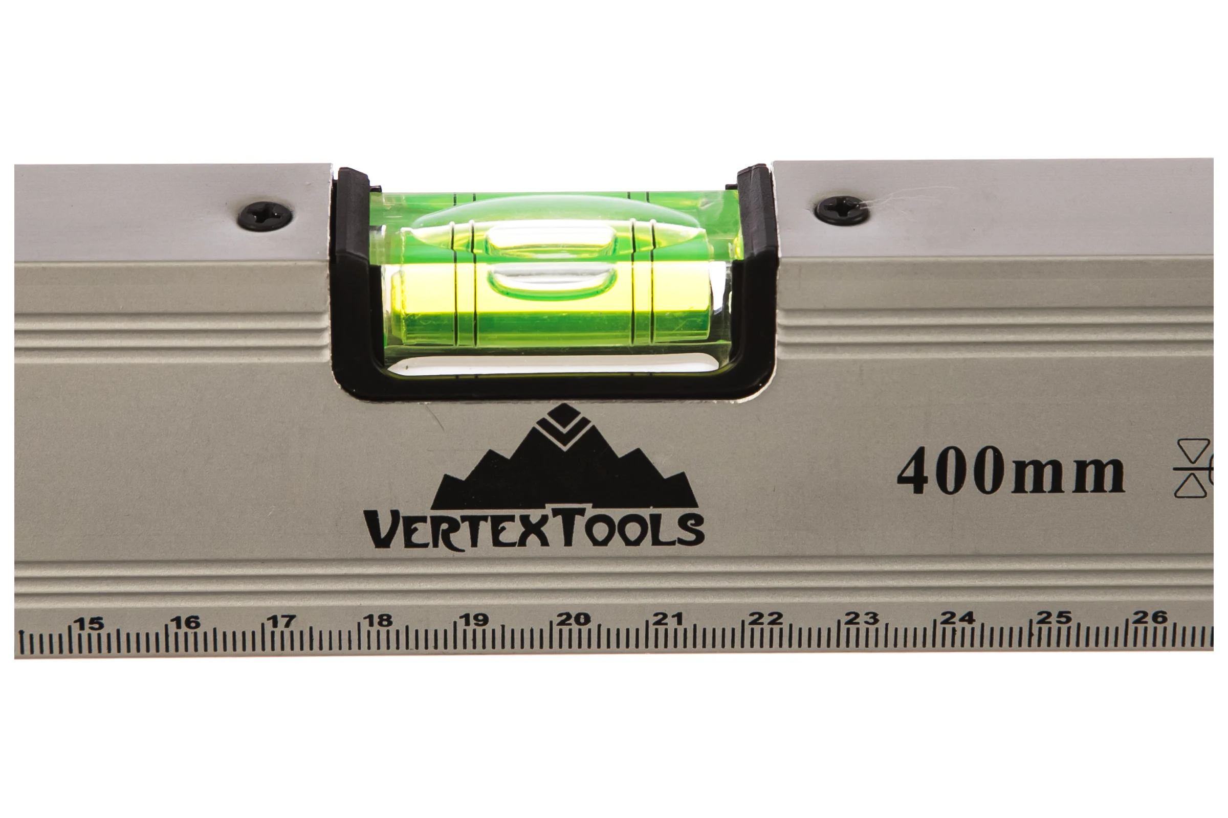 Алюминиевый уровень Vertextools 400мм 3033-400