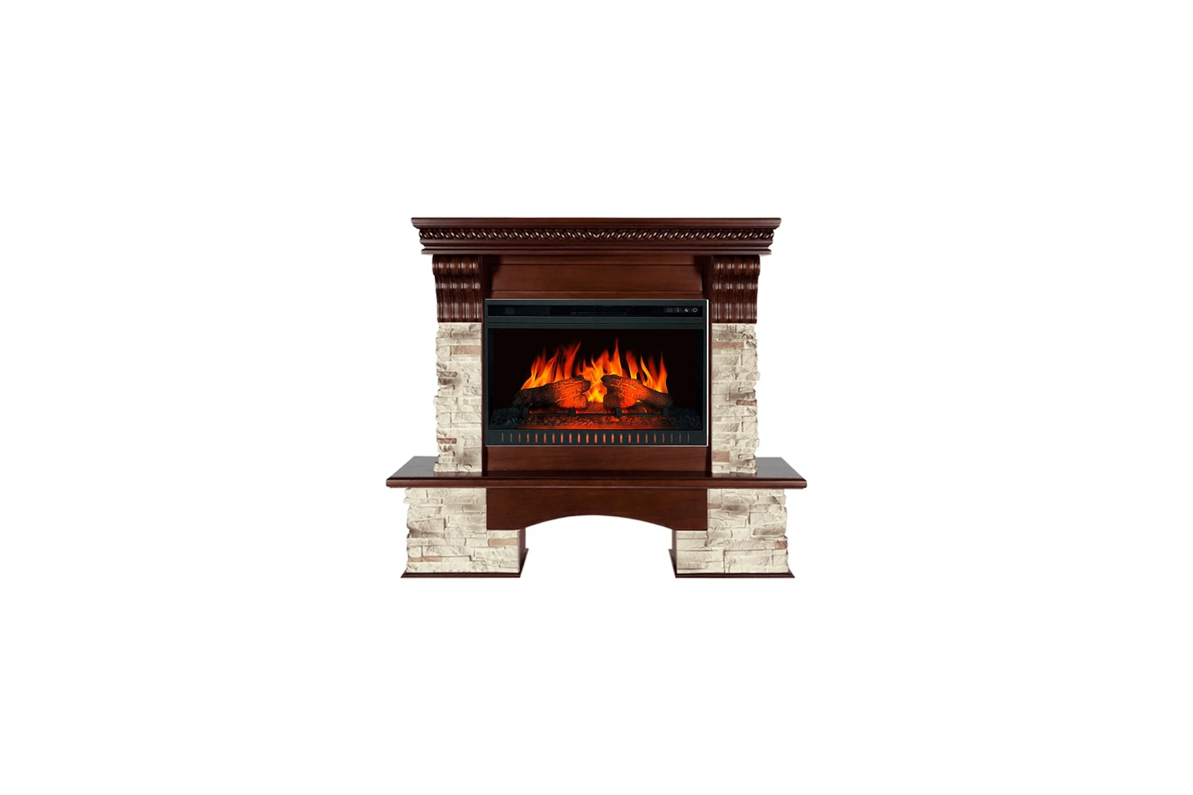 Каминокомплект Royal Flame Аberdeen (темный дуб) портал и очаг vision 26 ef led fx 64946408