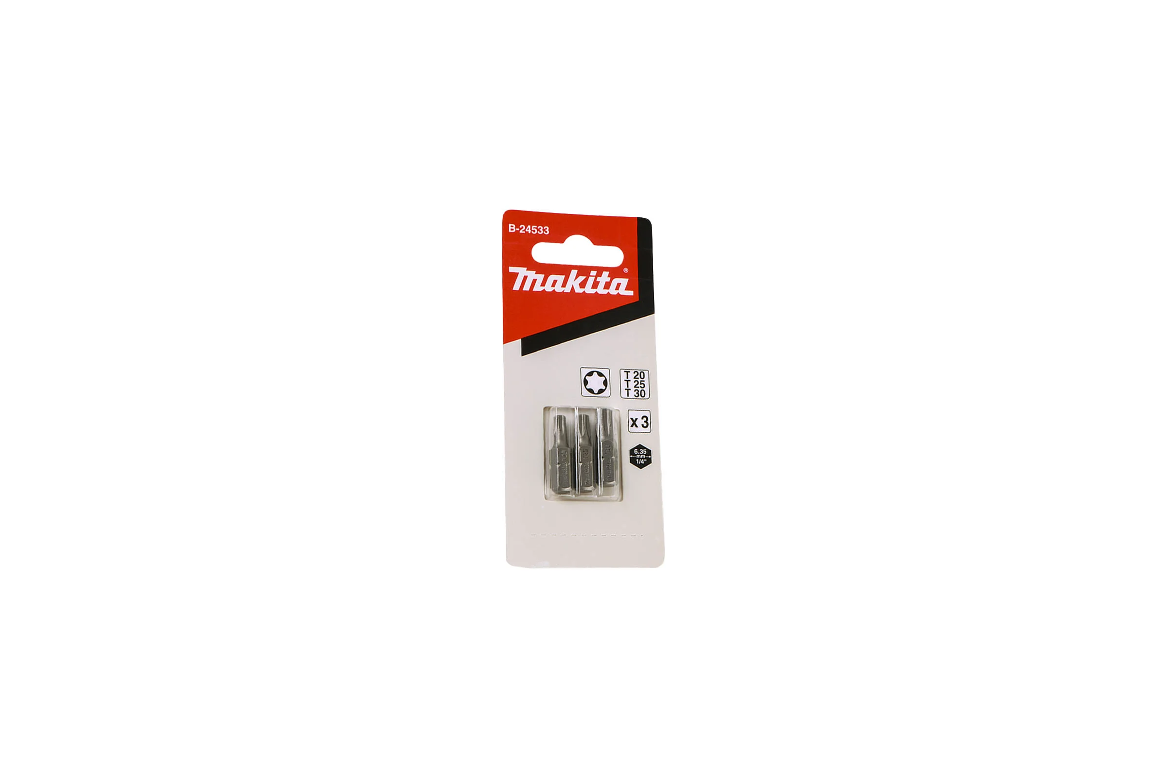 Набор бит (3 шт; Torx T20/25/30, 25 мм) Makita B-24533
