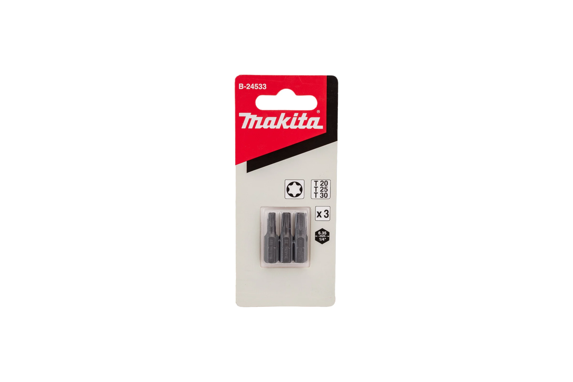 Набор бит (3 шт; Torx T20/25/30, 25 мм) Makita B-24533