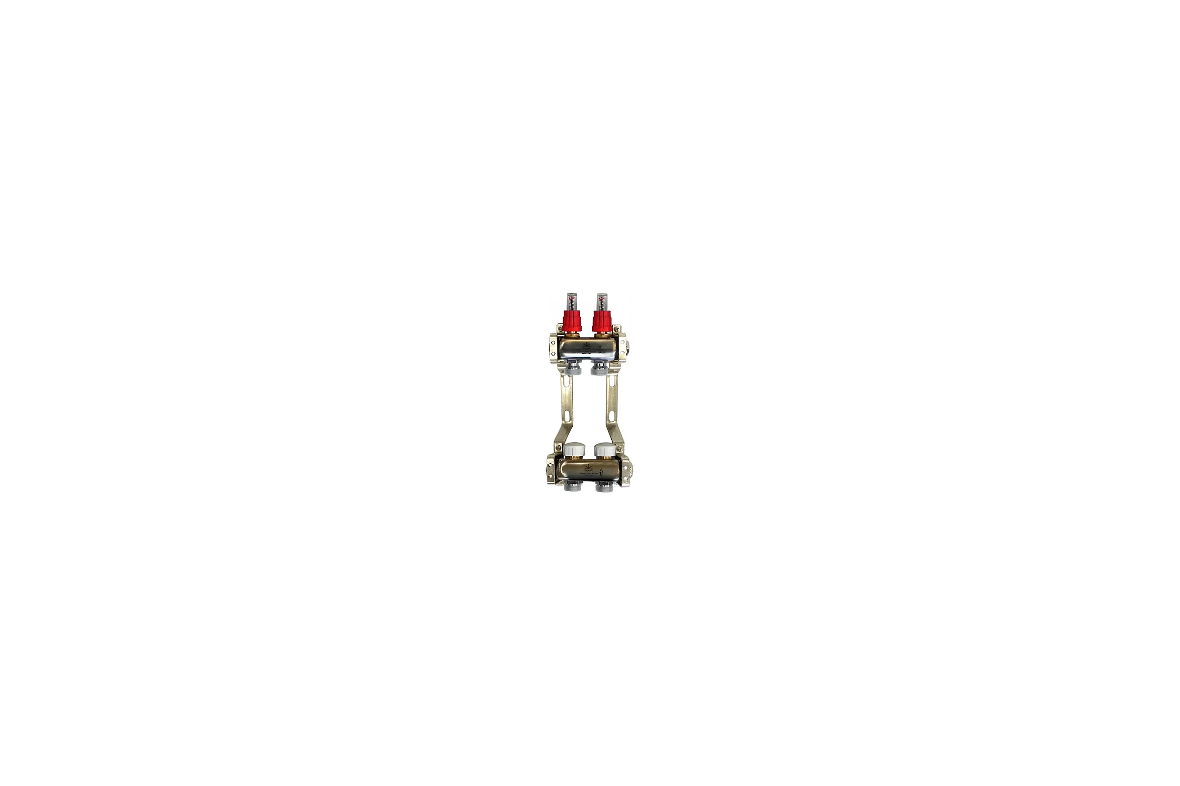 Коллекторный блок Gekon для тепл.пола 1x3/4EU 2 отвода, GK 74102