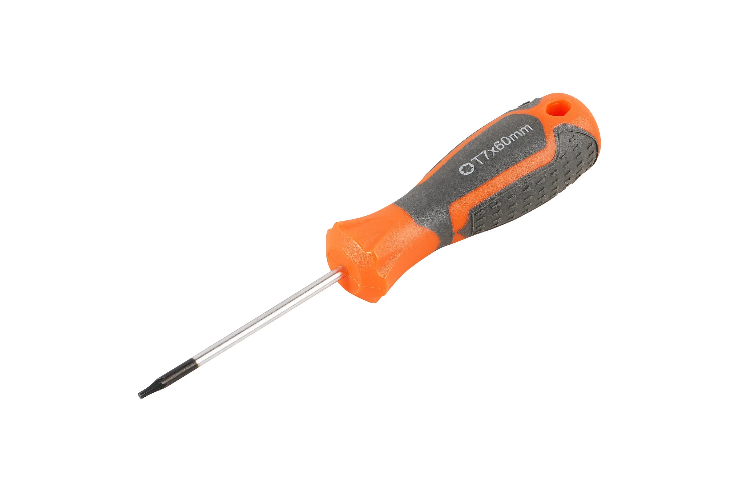 Отвертка TORX Airline TX7x60 с эргономичной рукояткой, магнитная, пластиковый подвес ATBX003