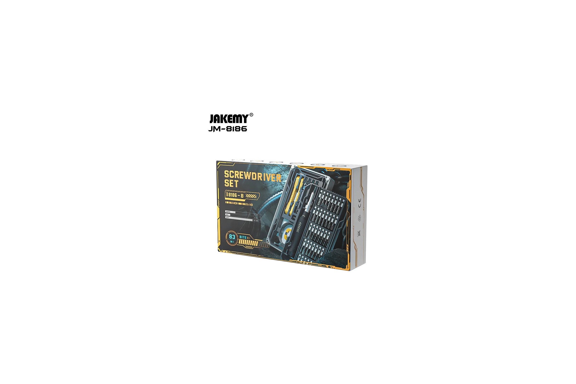Набор инструментов Jakemy 83 предмета JM-8186B