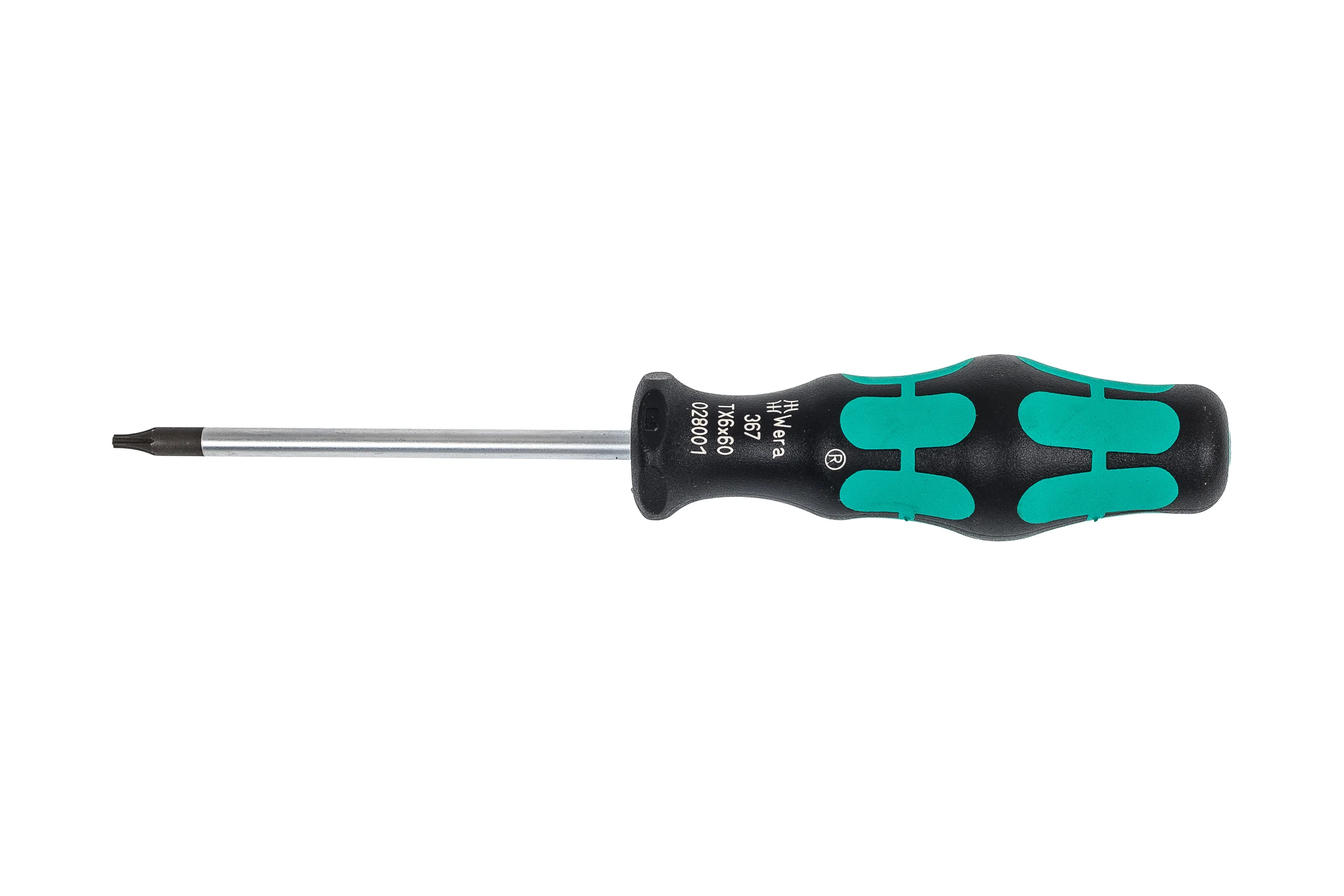 Отвертка Wera Kraftform 367 TORX TX 6х60 мм WE-028001