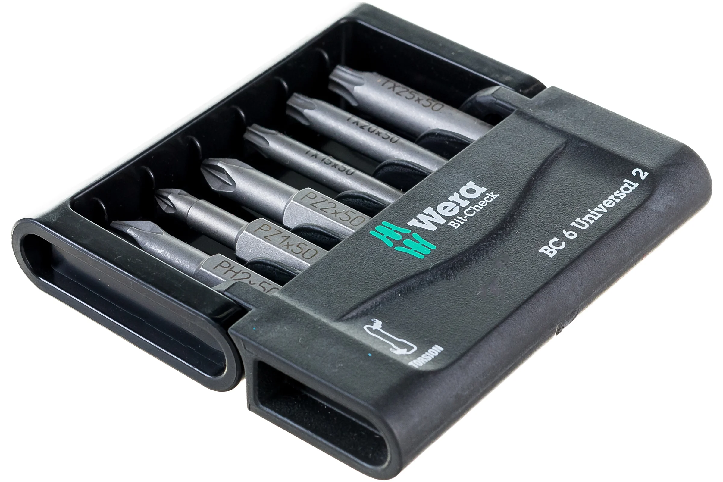 Набор бит Wera 851/4 TZ PH 2/50 мм+855/4+867/4 WE-056473
