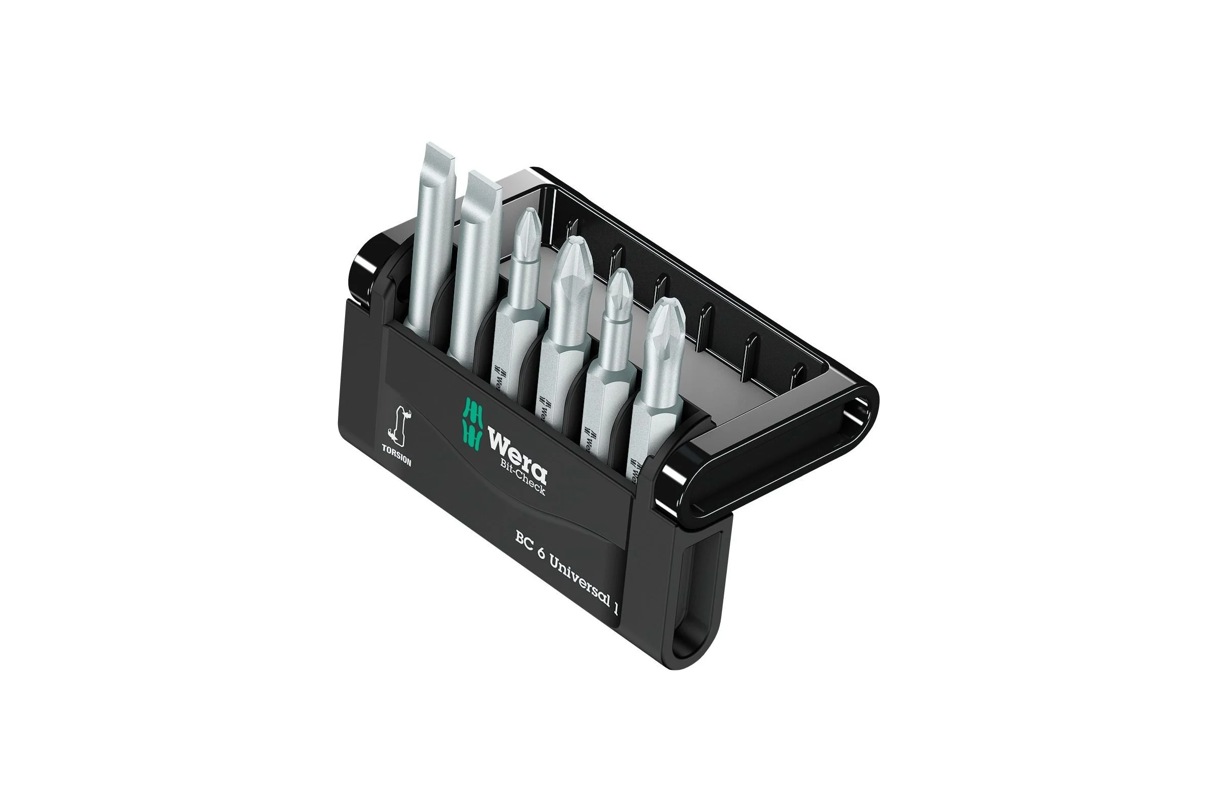 Набор бит Wera Mini Check 800/4Z+851/4TZ+855/4TZ 6 шт. WE-056474