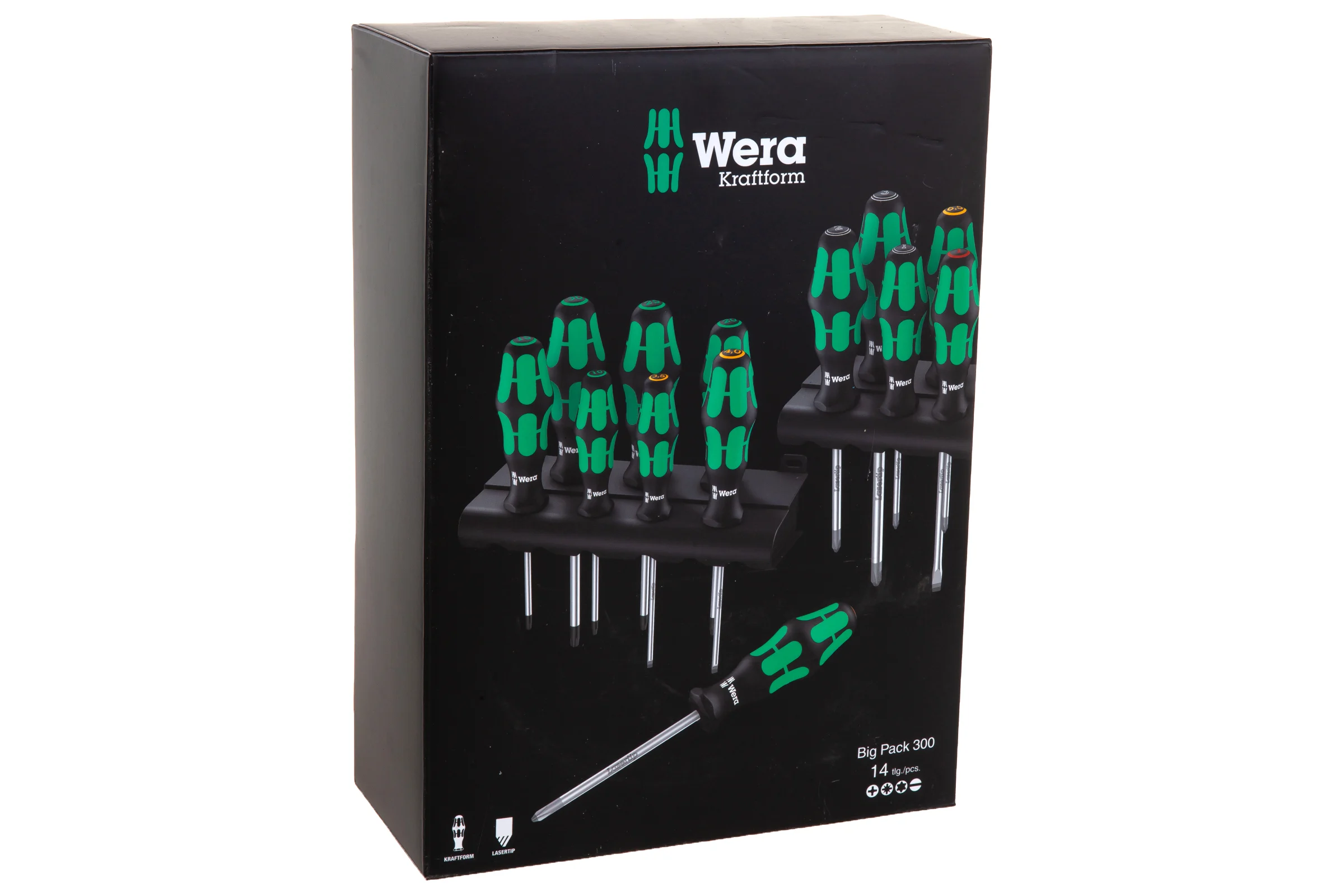 Набор отверток WERA Kraftform Big Pack 300 14 шт. WE-105630