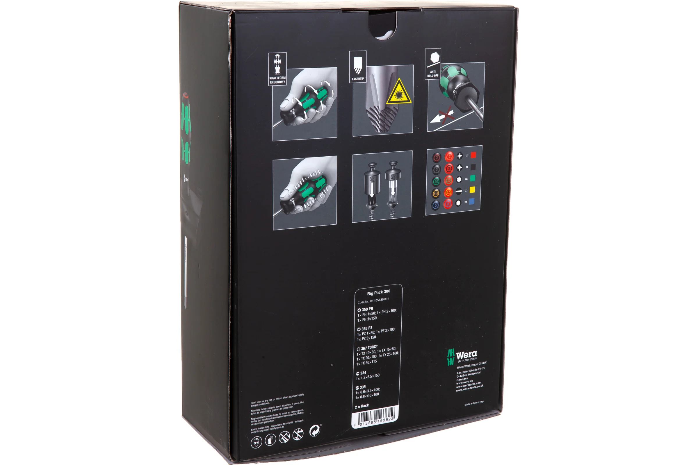 Набор отверток WERA Kraftform Big Pack 300 14 шт. WE-105630