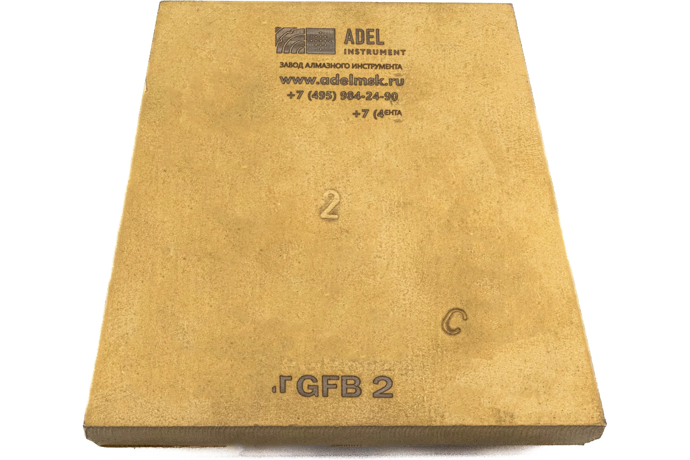 Франкфурт алмазный GFB2 40x8x10 мм, R/6 (120 grit) Adel Instrument AI-1607010101
