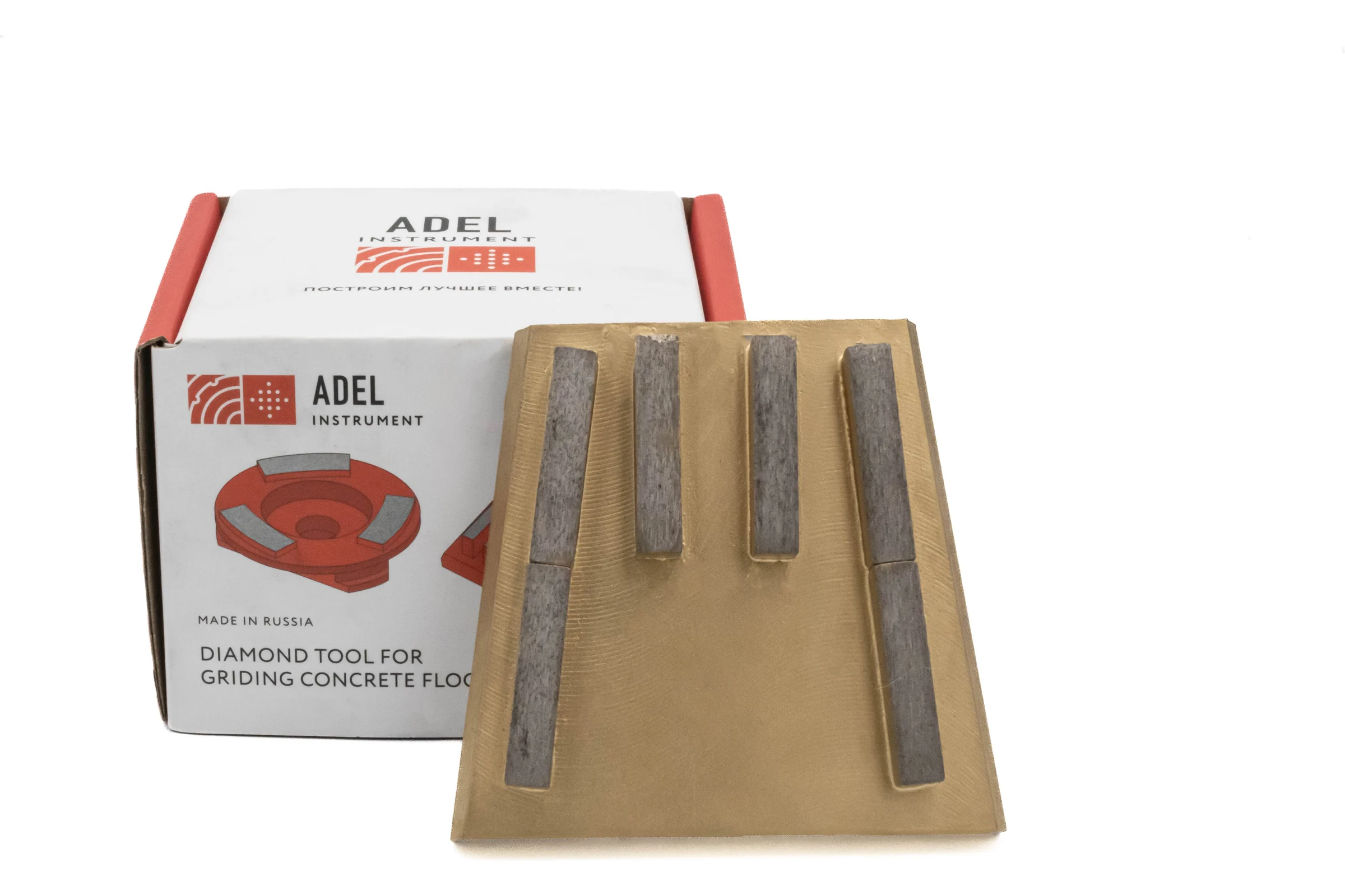 Франкфурт алмазный GFB2 40x8x10 мм, R/6 (120 grit) Adel Instrument AI-1607010101