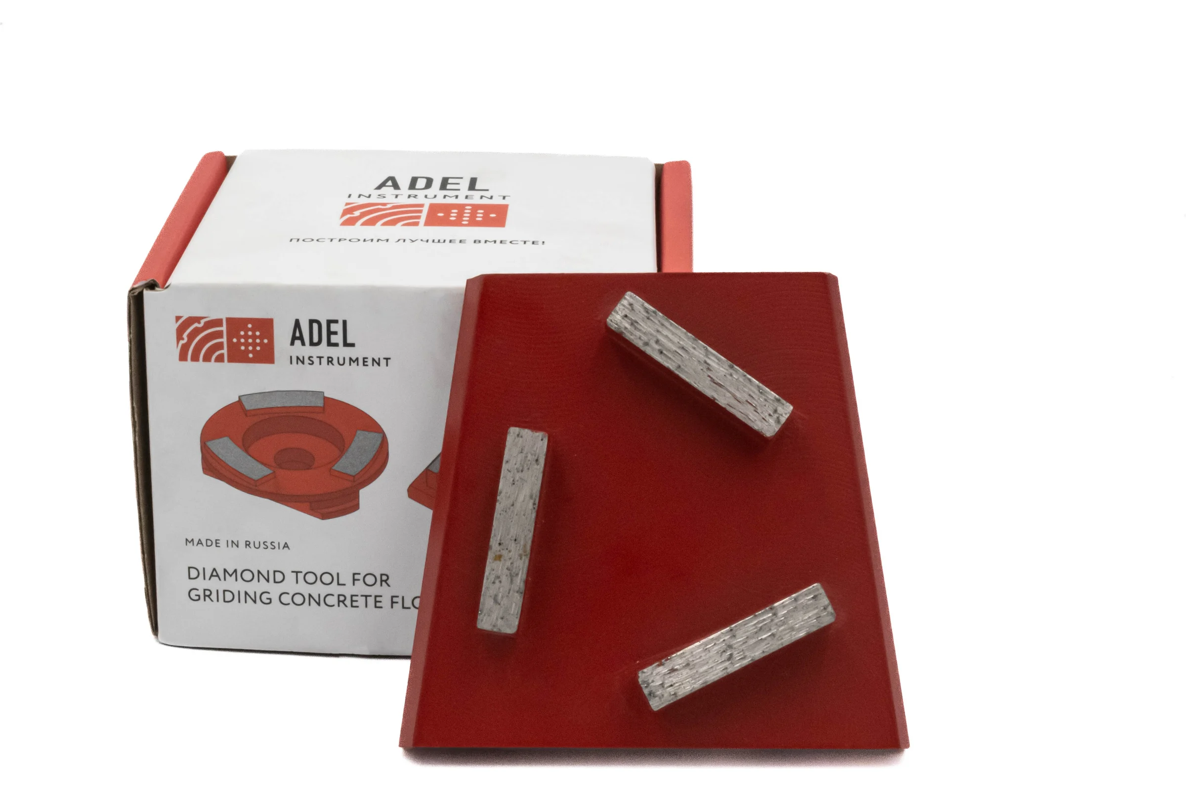 Франкфурт алмазный GFB00 40x8x10 мм, R/3 (12 grit) Adel Instrument AI-1603010301