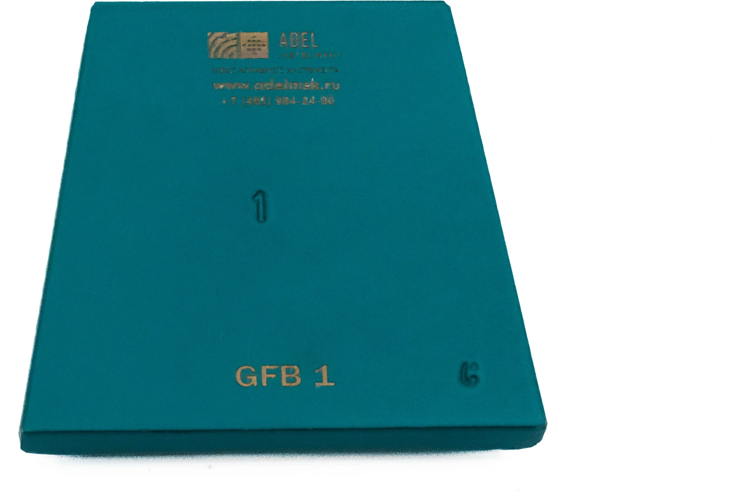 Франкфурт алмазный GFB1 20x20x6 мм, C/5 (50 grit) Adel Instrument AI-1606060201
