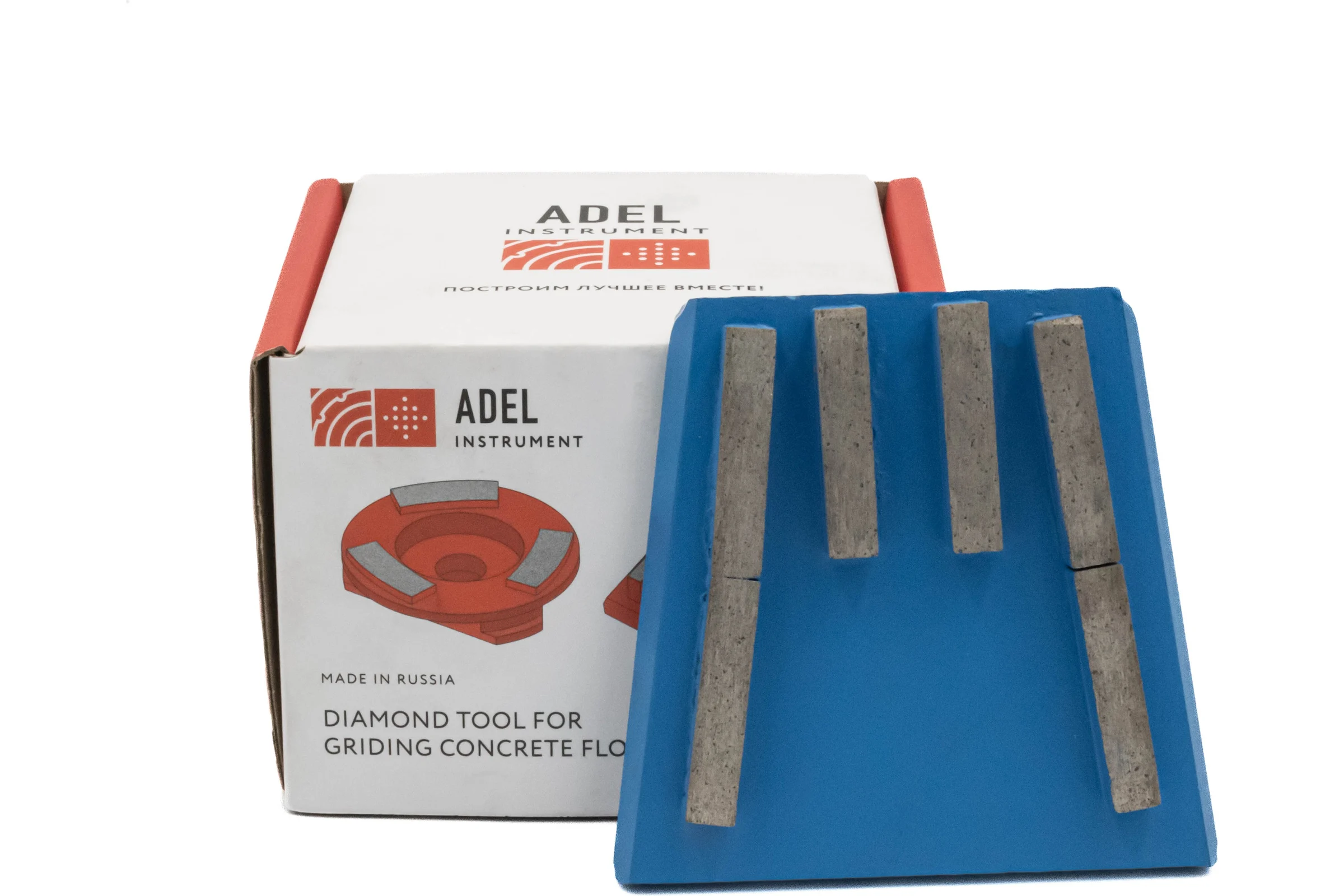 Франкфурт алмазный GFB3 40x8x10 мм, R/6 (200 grit) Adel Instrument AI-1608010101
