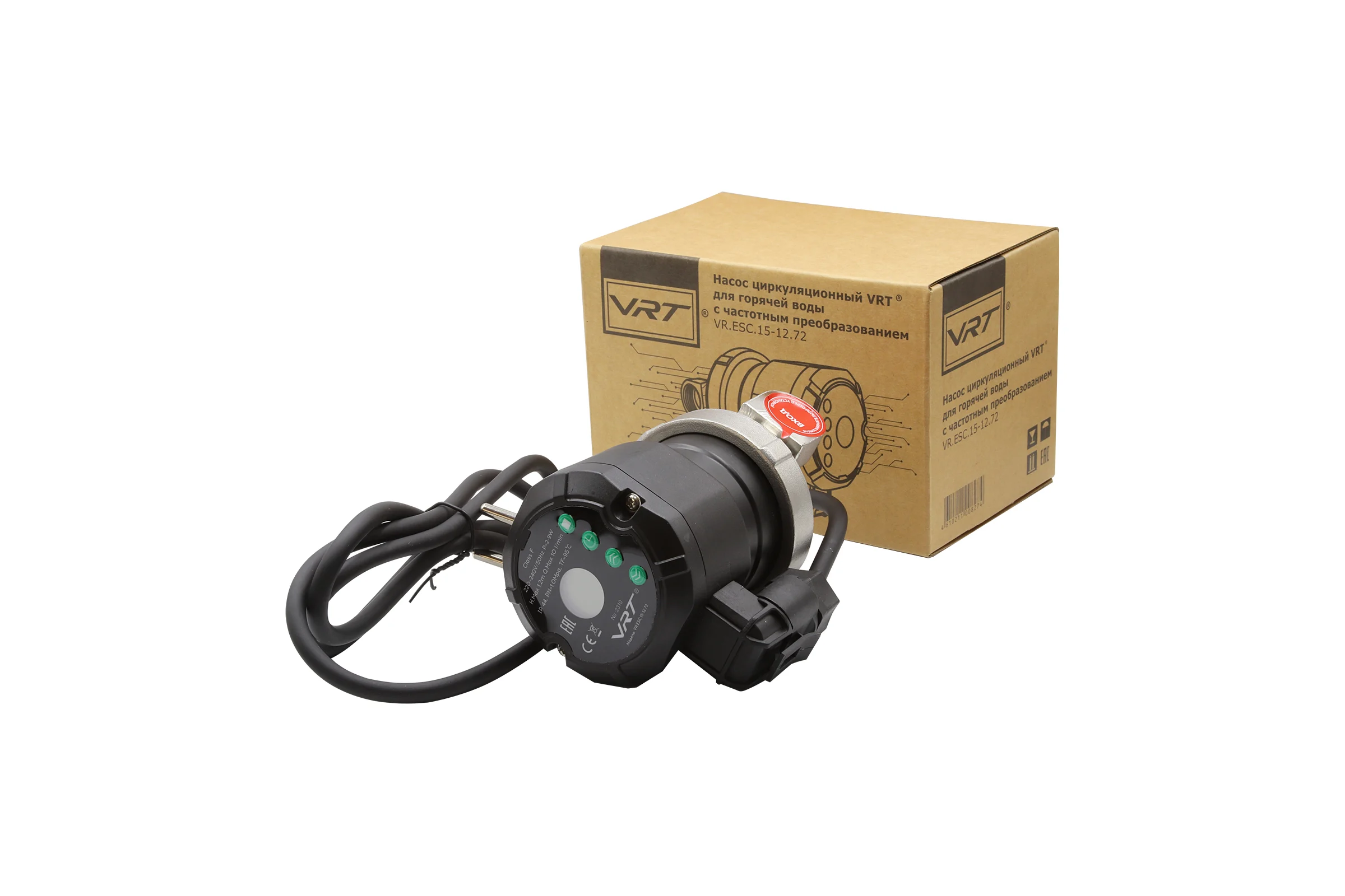 Насос циркуляционный VRT VR.ESC.15-12.72 с частотным регулированием, для ГВС 552655