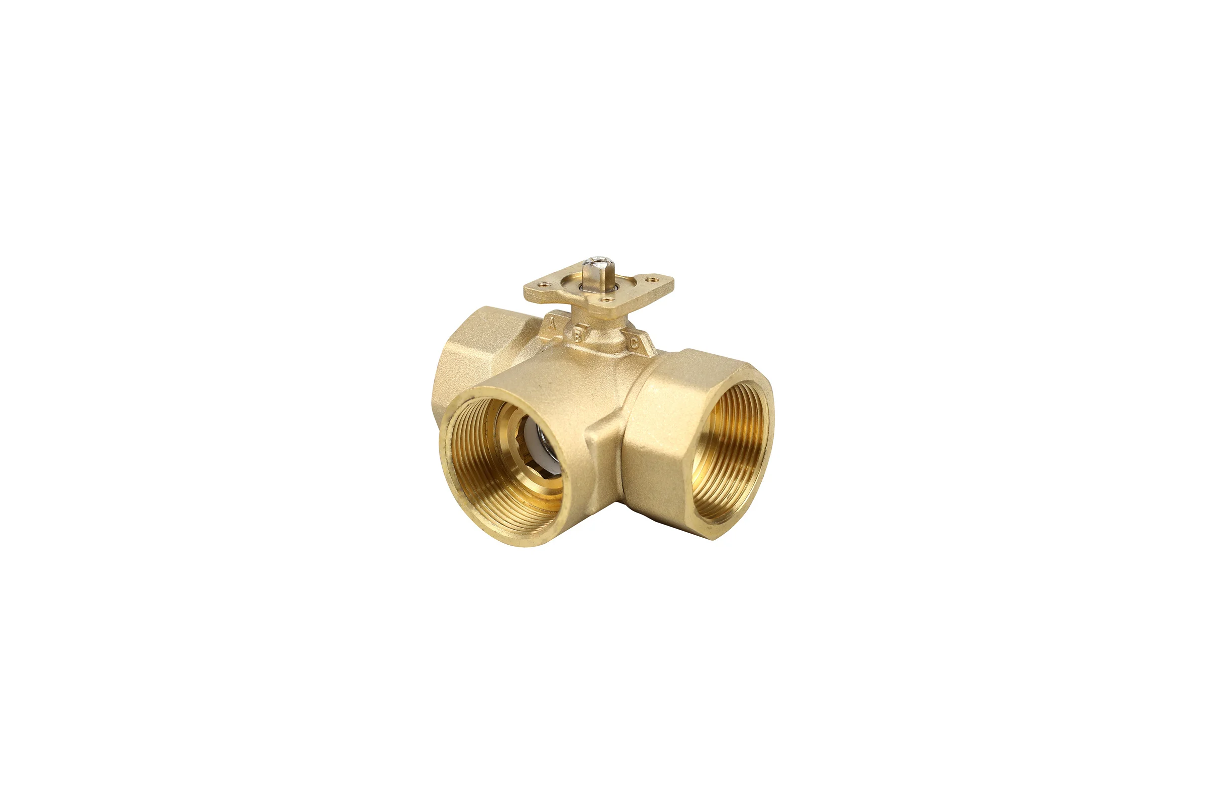 Клапан шаровой трехходовой BVM 3-way DN40-KVS40.0 (BVM) 3-way DN40-KVS40.0