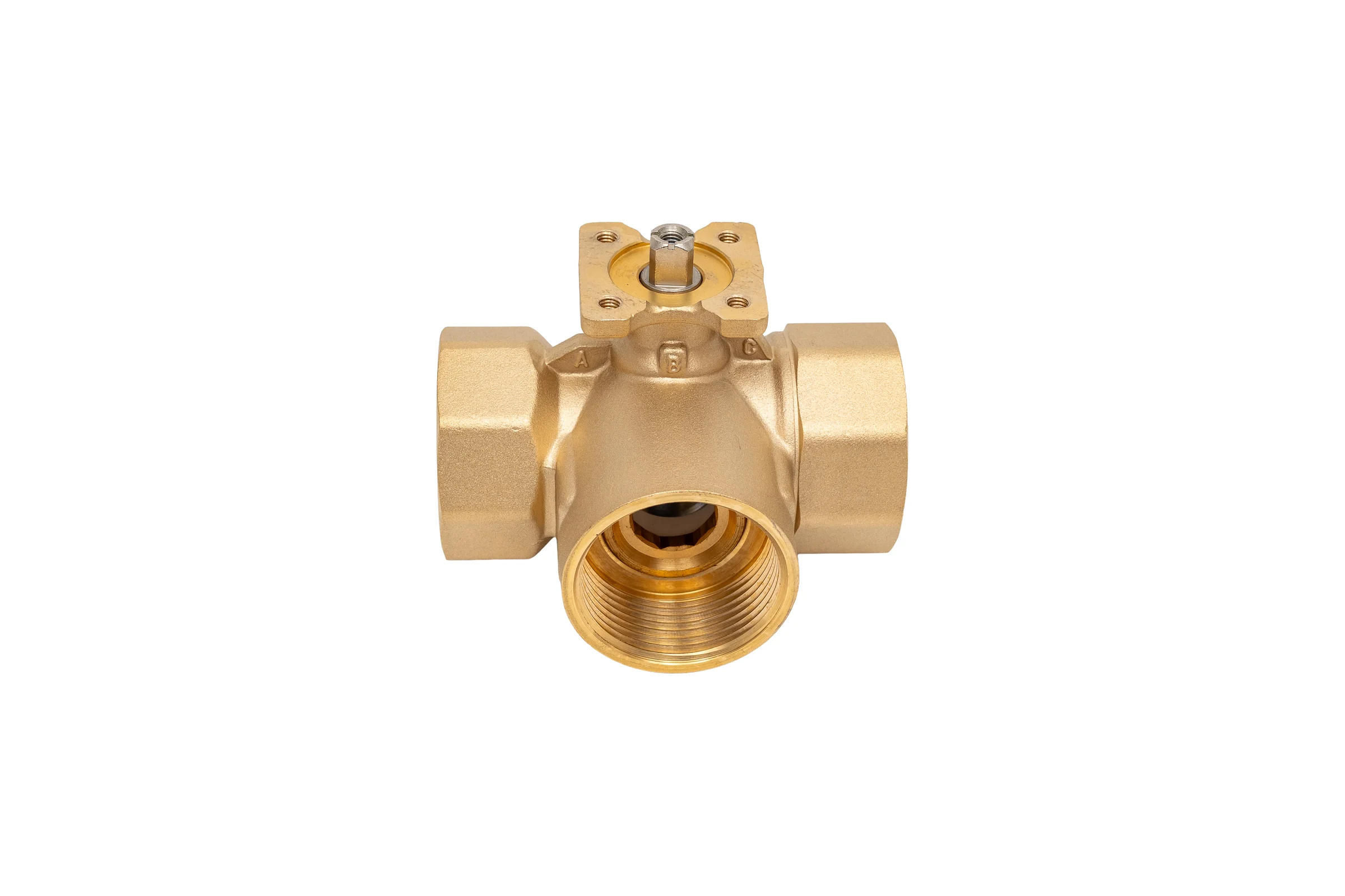 Клапан шаровой трехходовой BVM 3-way DN32-KVS16.0 (BVM) 3-way DN32-KVS16.0
