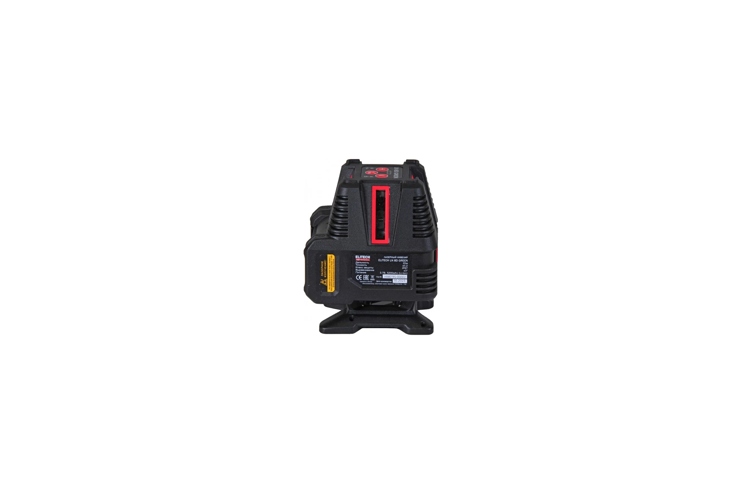 Лазерный нивелир Elitech hd ln 8d green 204735
