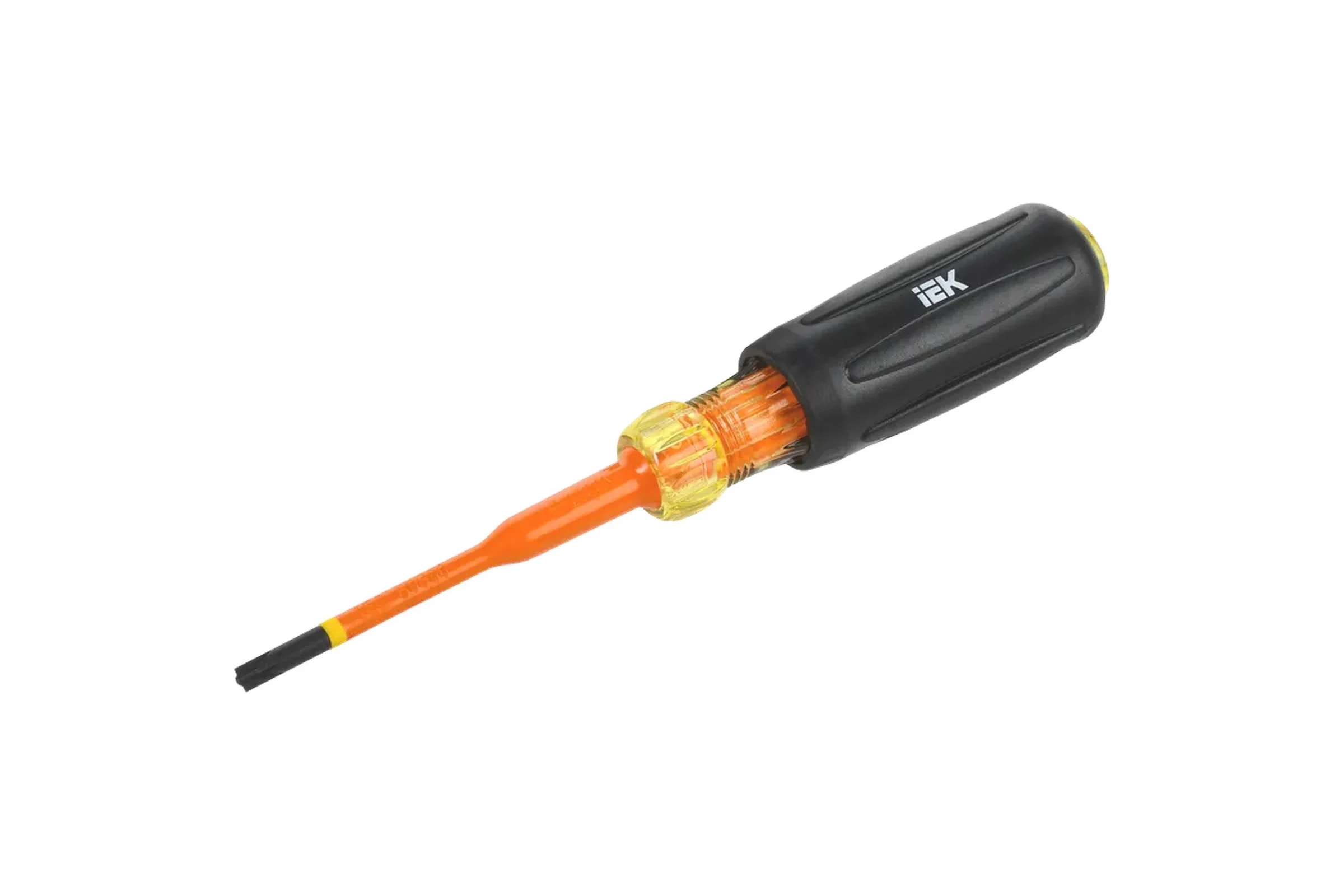 Диэлектрическая отвертка IEK Arma2l 5 SLIM PH/SL1х80 Т3 A2L5-SC31-T3-HS-10-080