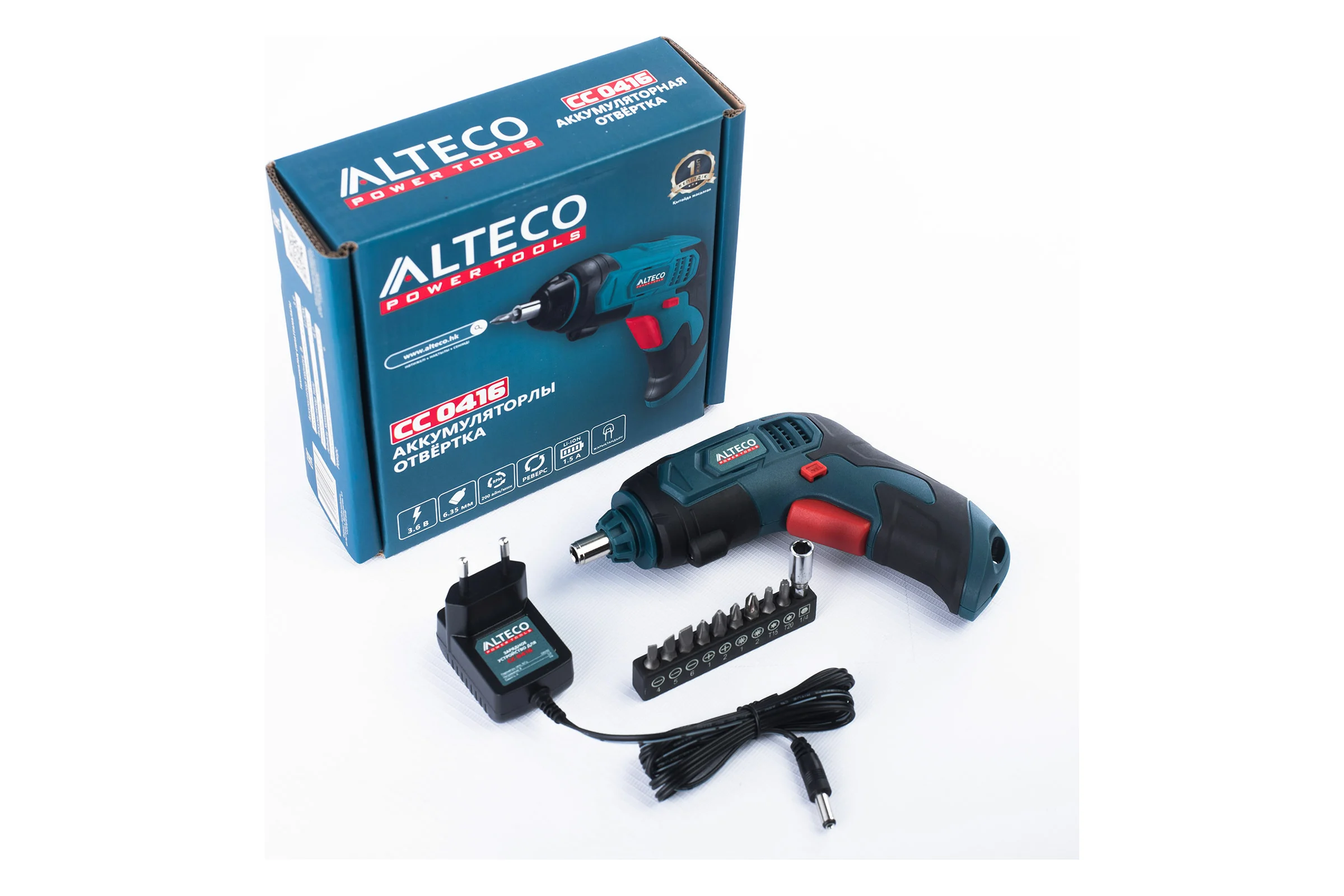 Аккумуляторная отвёртка Alteco СС 0416 27672