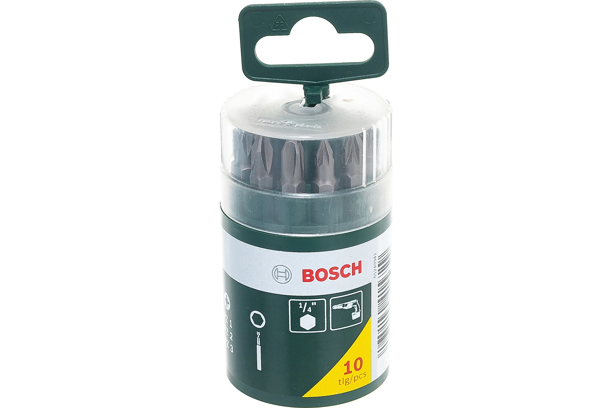 Набор бит (9 бит 25 мм+универсальный магнитный держатель) Bosch 2.607.019.454