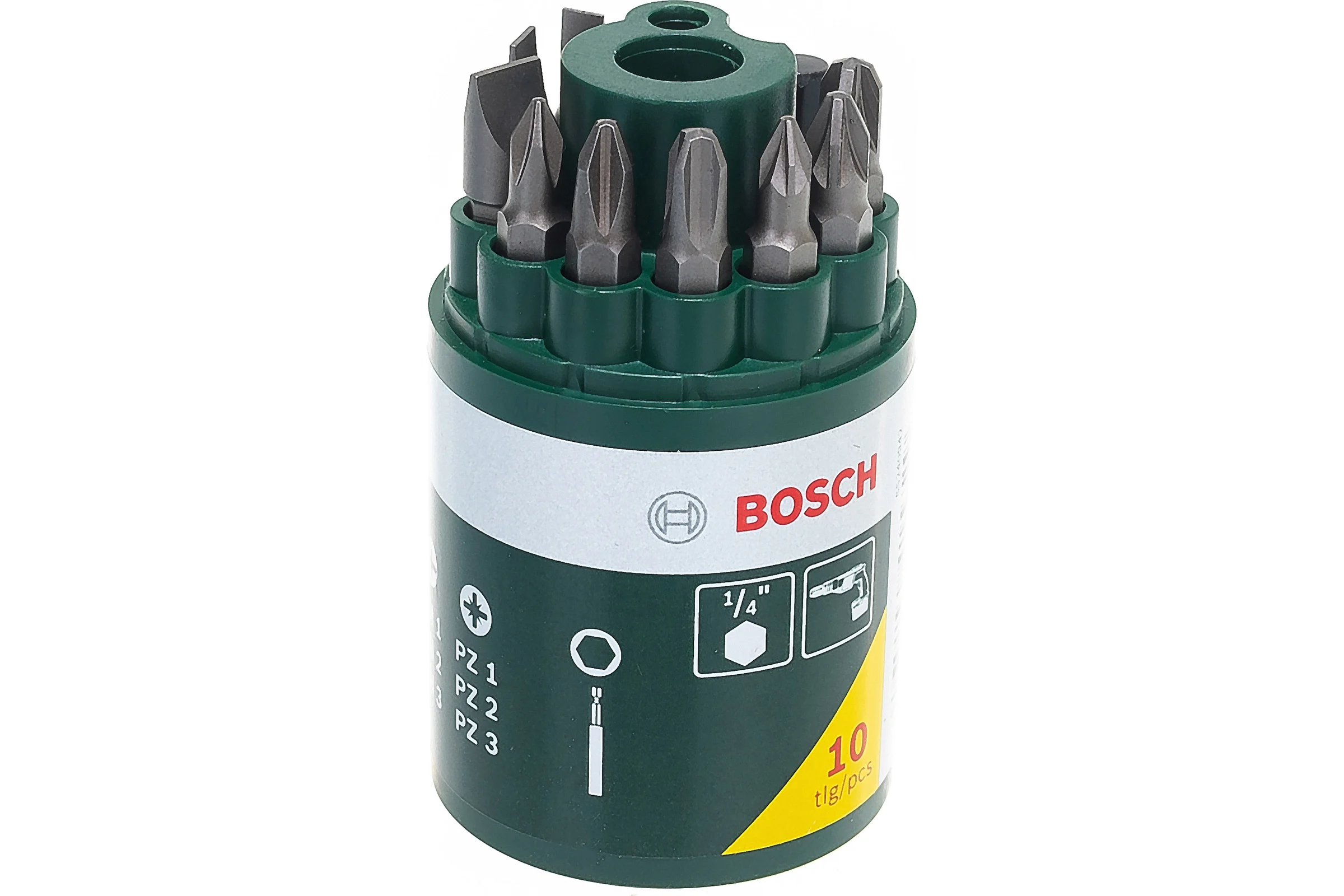 Набор бит (9 бит 25 мм+универсальный магнитный держатель) Bosch 2.607.019.454