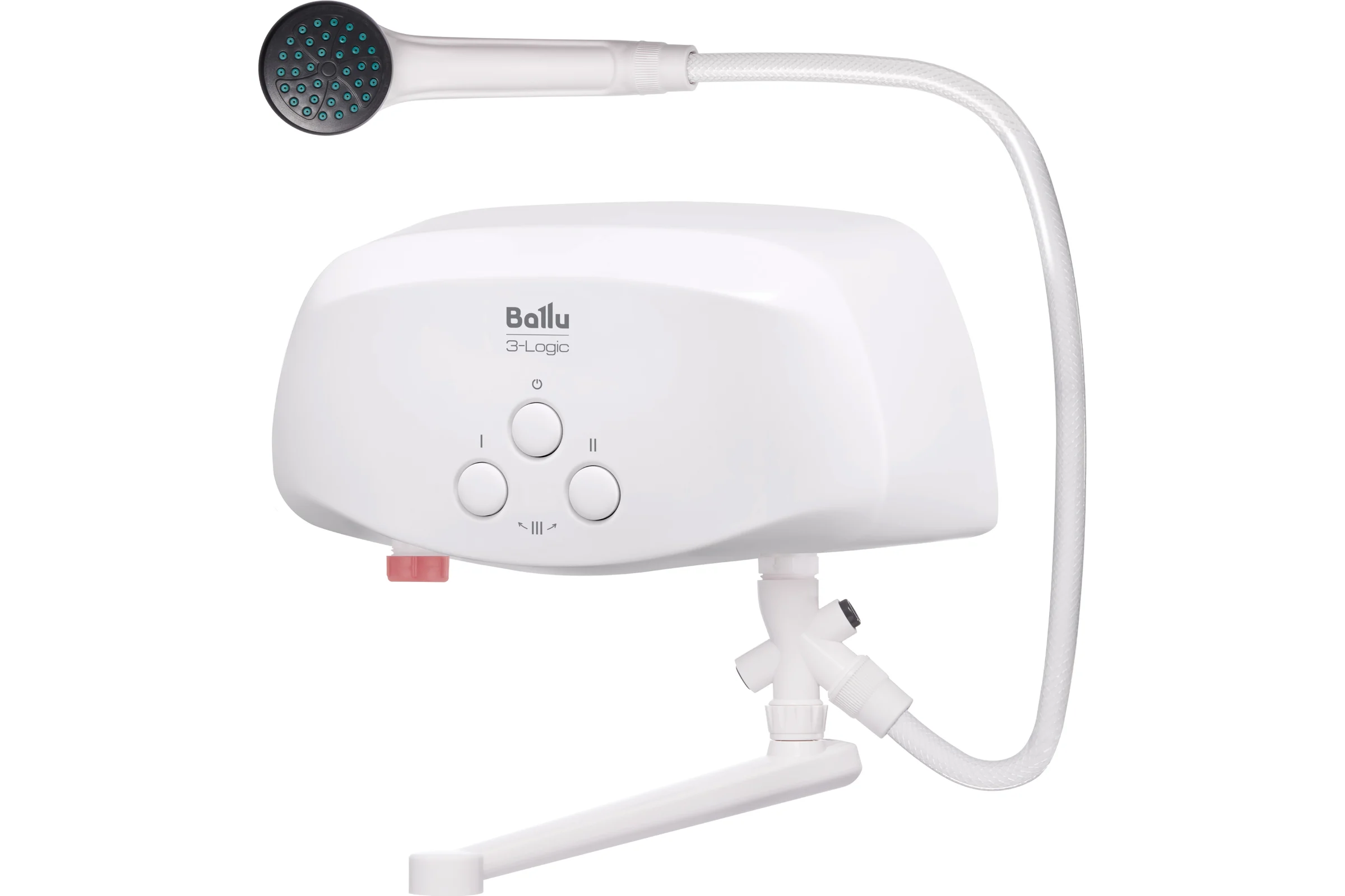 Проточный водонагреватель Ballu 3-Logic TS (3.5 kW) - кран+душ НС-1588892