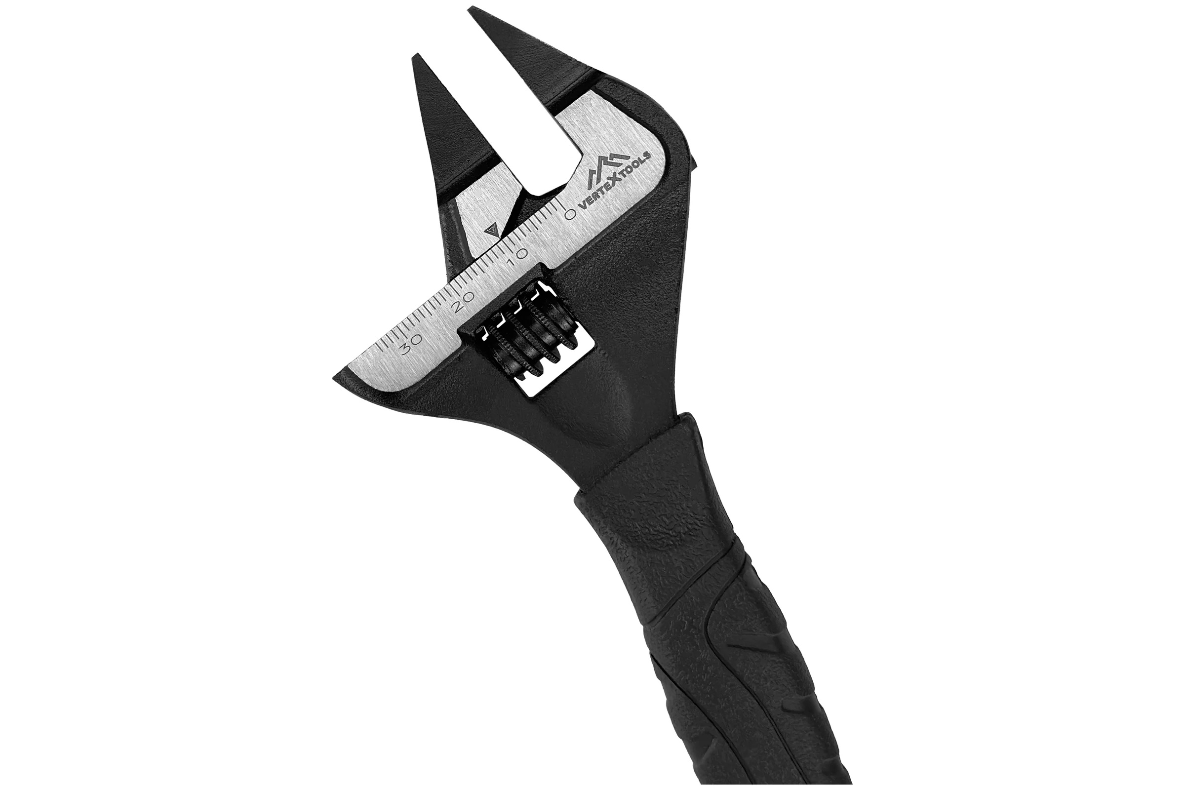 Ключ разводной vertextools 150мм увеличенный диапазон раскрытия с тонкими губками 2220-150