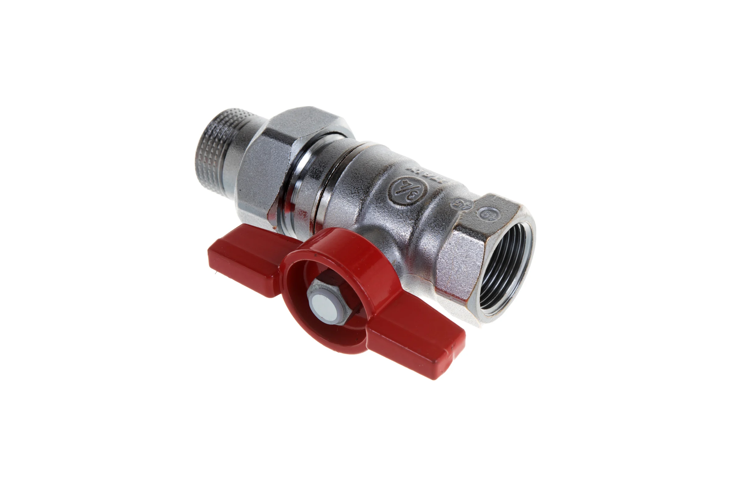 Шаровой кран Giacomini латунь хром R259D 20 Ру42 ВР/НР R259X005 007-0917