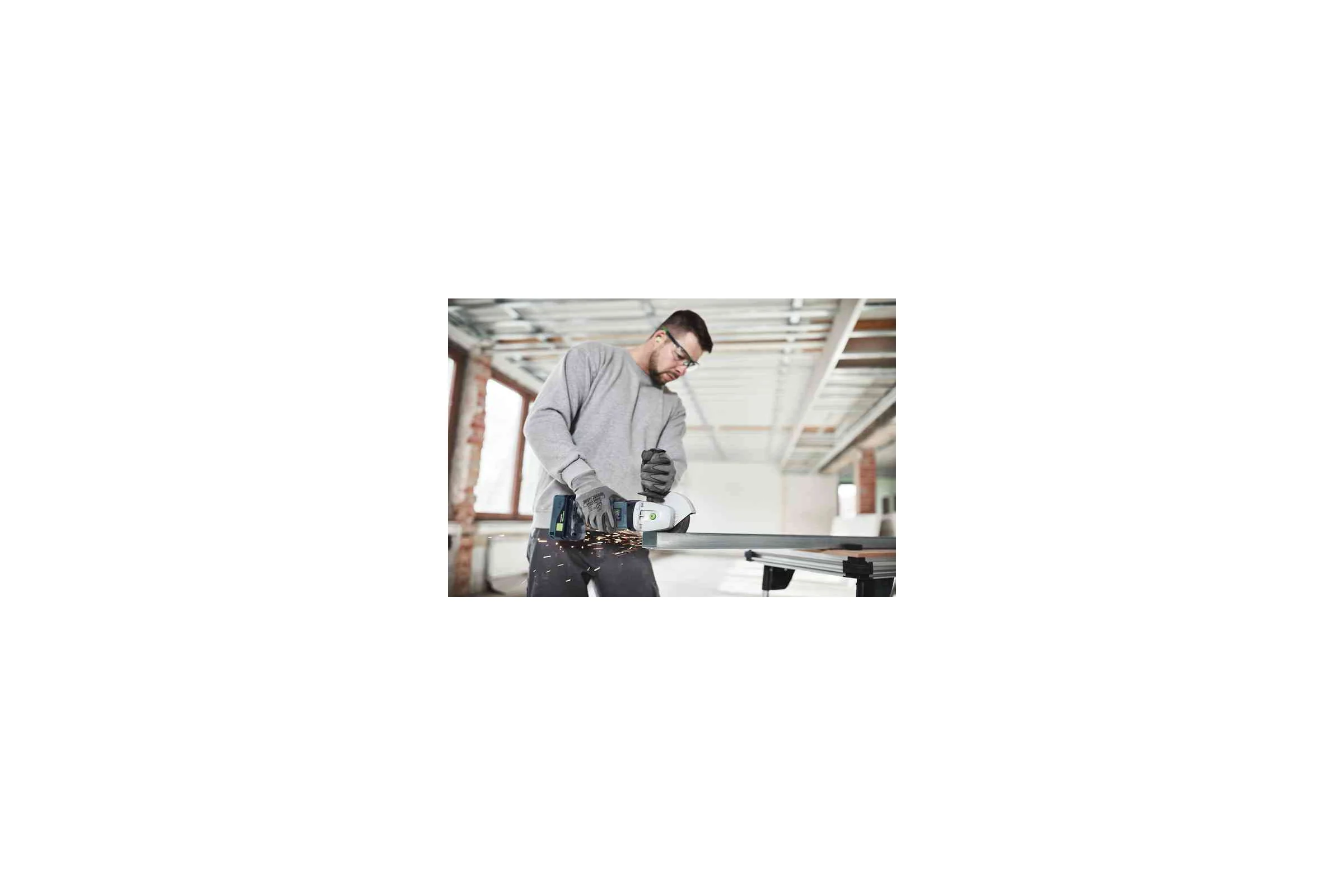 Аккумуляторная углошлифовальная машина FESTOOL AGC 18-125 Li5.2 EB-Plus 575344