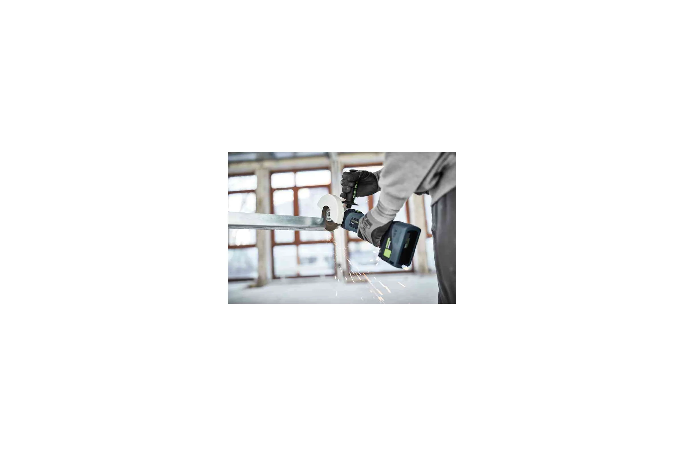 Аккумуляторная углошлифовальная машина FESTOOL AGC 18-125 Li5.2 EB-Plus 575344