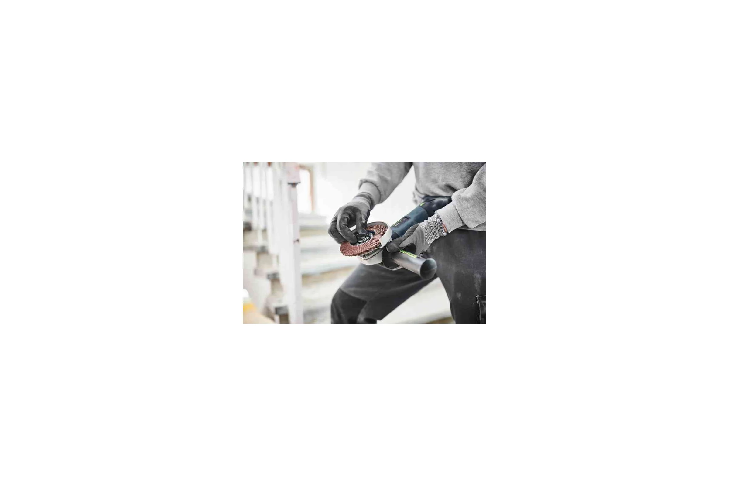 Аккумуляторная углошлифовальная машина FESTOOL AGC 18-125 Li5.2 EB-Plus 575344