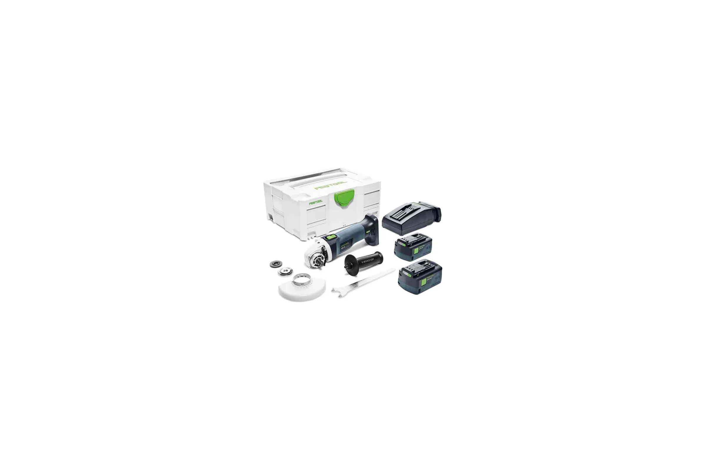 Аккумуляторная углошлифовальная машина FESTOOL AGC 18-125 Li5.2 EB-Plus 575344