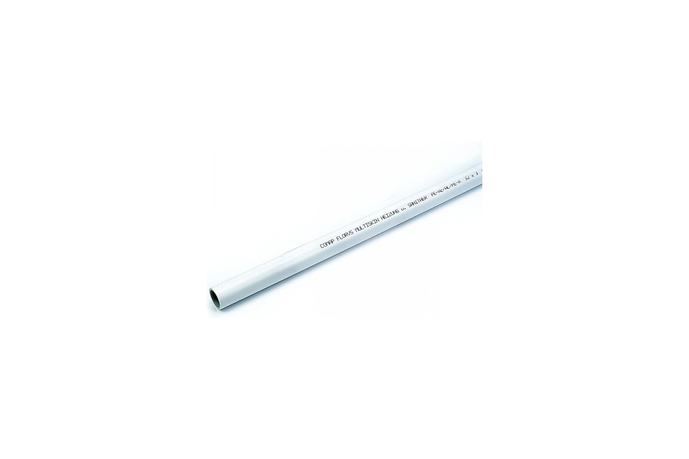 Труба COMAP MultiSKIN4 PN10, белая, в отрезках, 50x4-серия MSS B111007004