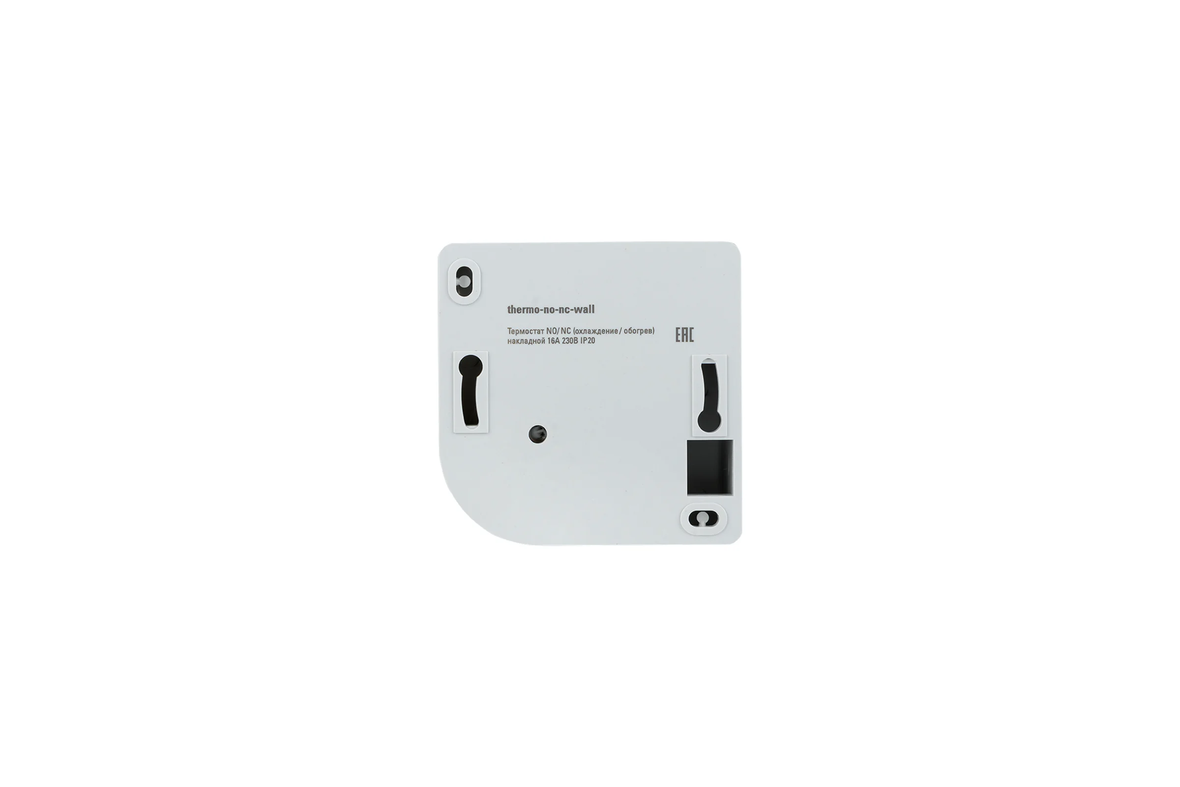 Термостат EKF NO/NC охлаждение/обогрев накладной 16A 230В IP20 PROxima thermo-no-nc-wall