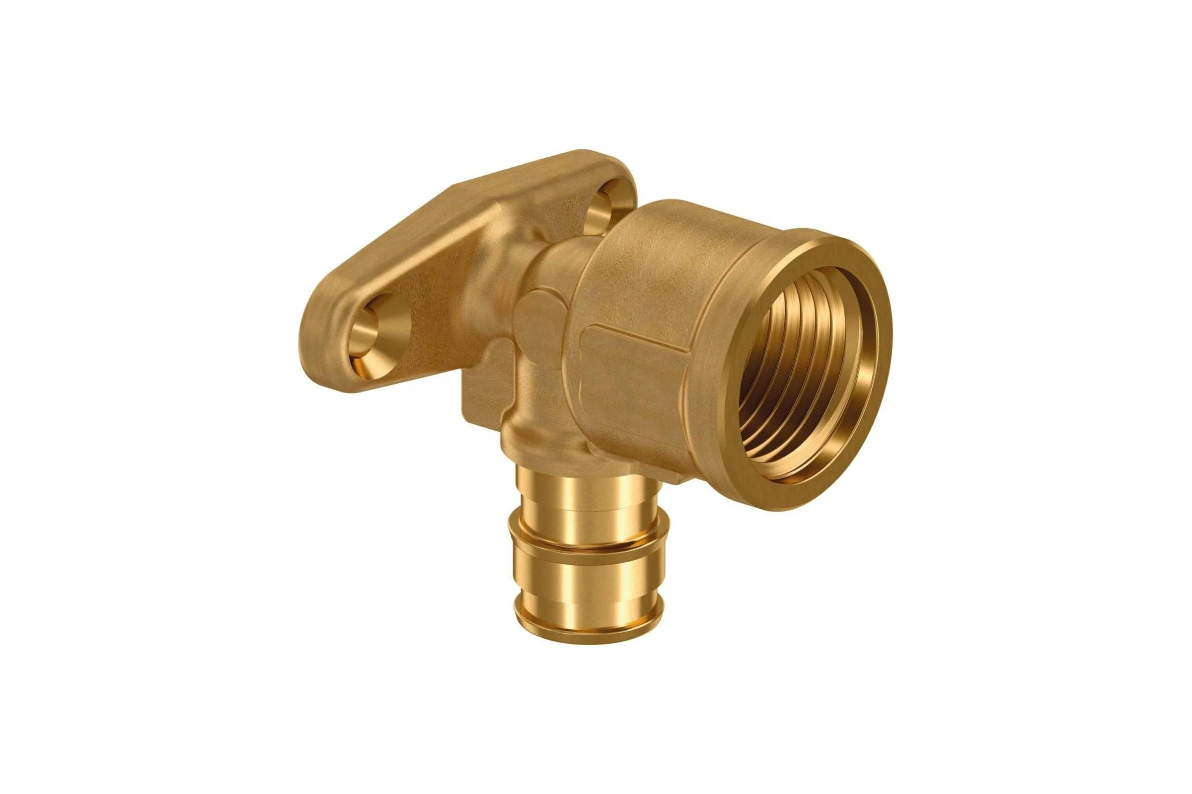Водорозетка Usystems Smart Aqua латунная для труб PE-Xa 20-Rp1/2"ВР L=43мм, тип 1 1135788
