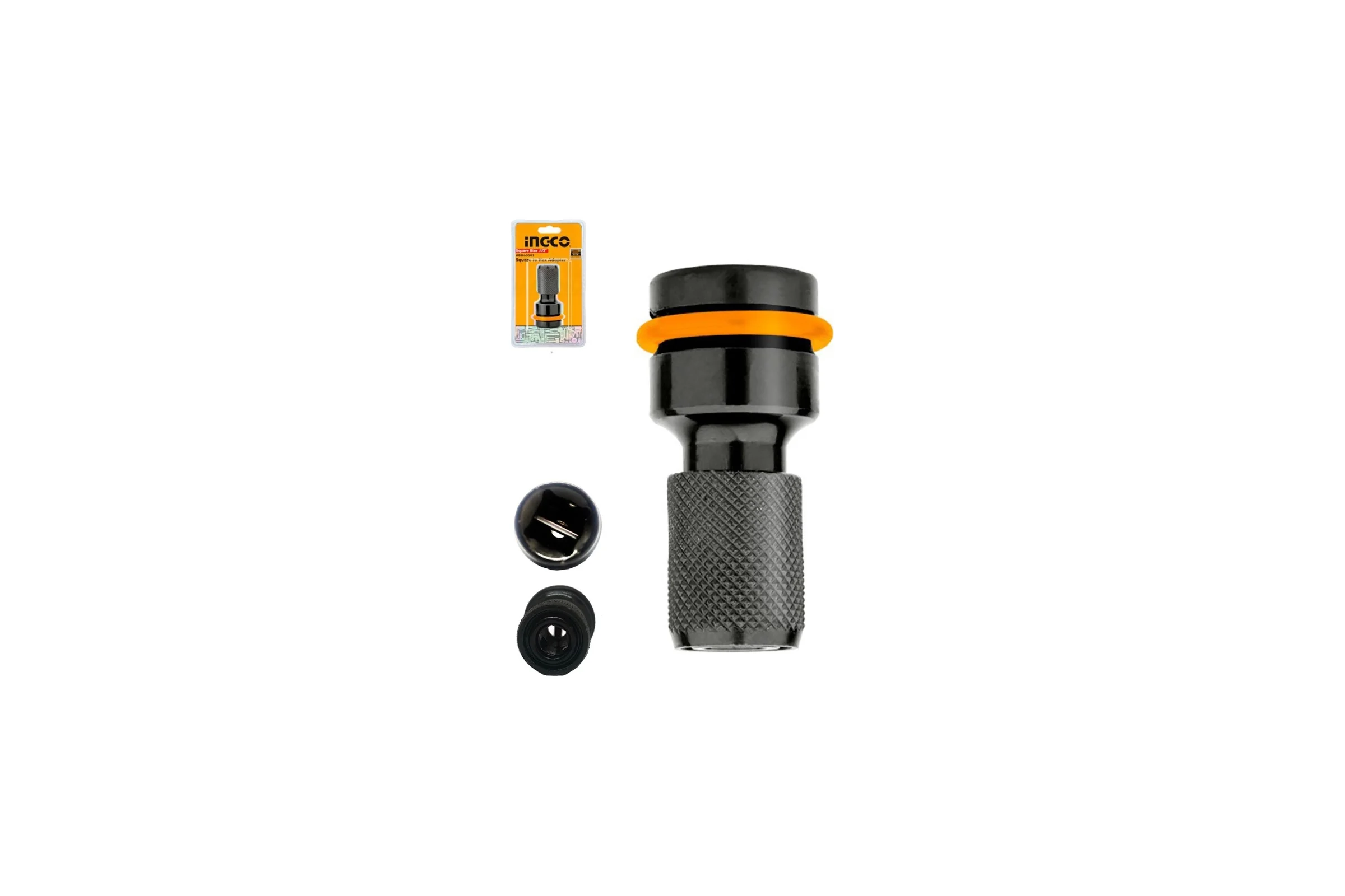 Переходник для гайковерта 1/2" на 1/4" INDUSTRIAL INGCO ABH60501