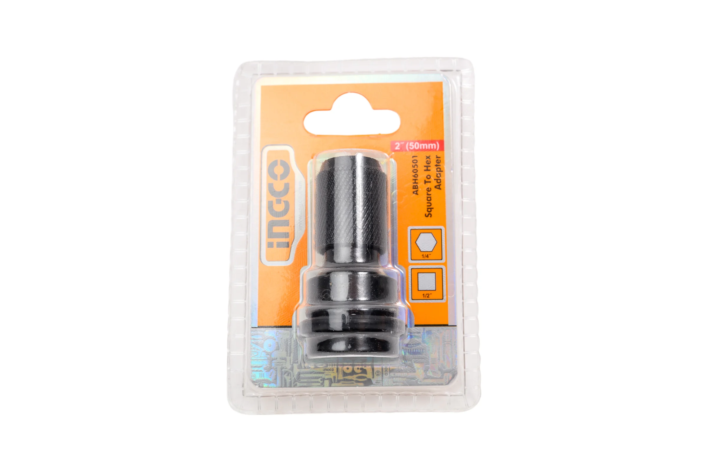 Переходник для гайковерта 1/2" на 1/4" INDUSTRIAL INGCO ABH60501