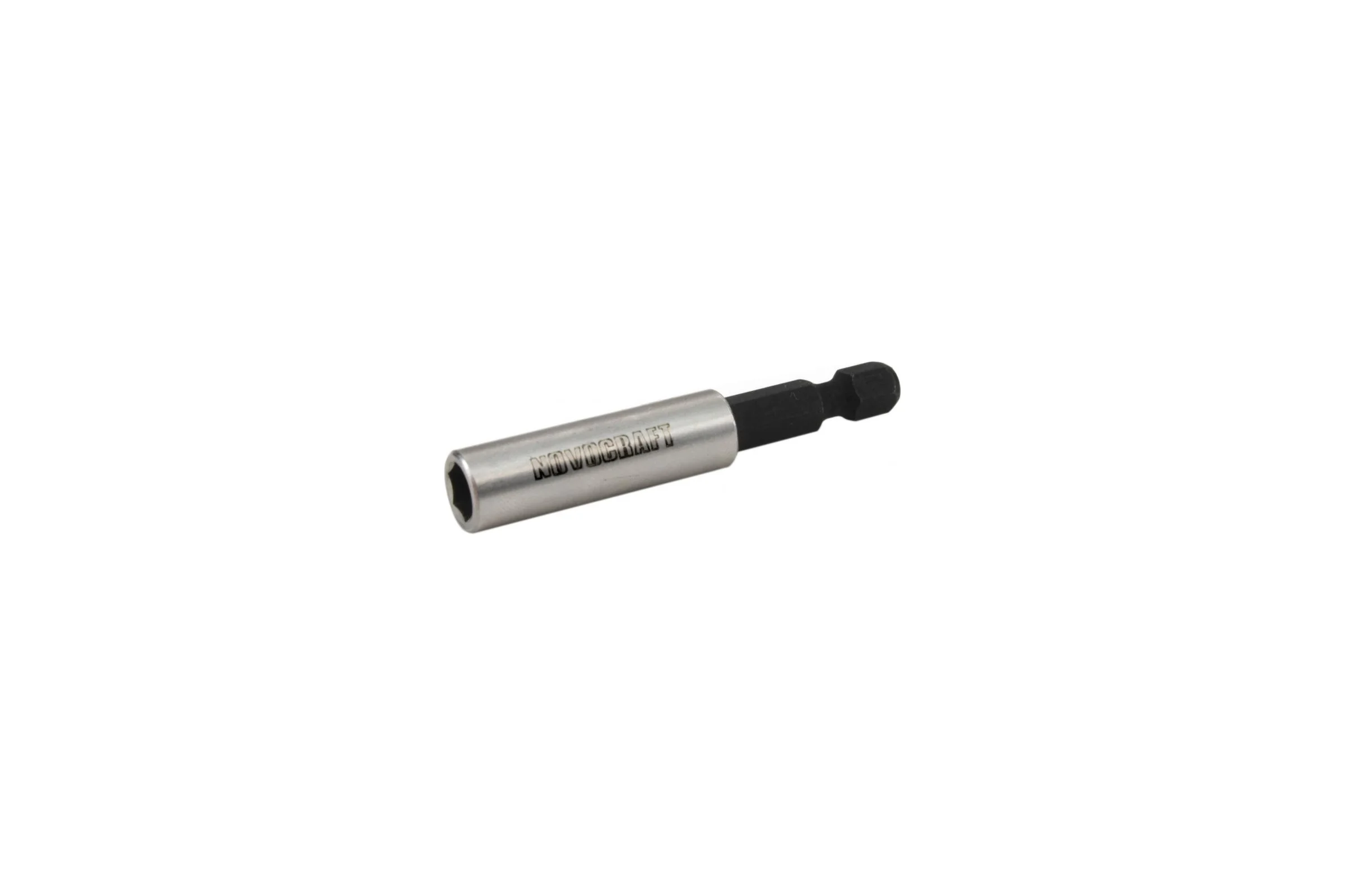 Адaптep для бит магнитный 100 мм, SS нерж., хвостовик 1/4, 2 шт NOVOCRAFT BH100SS14002